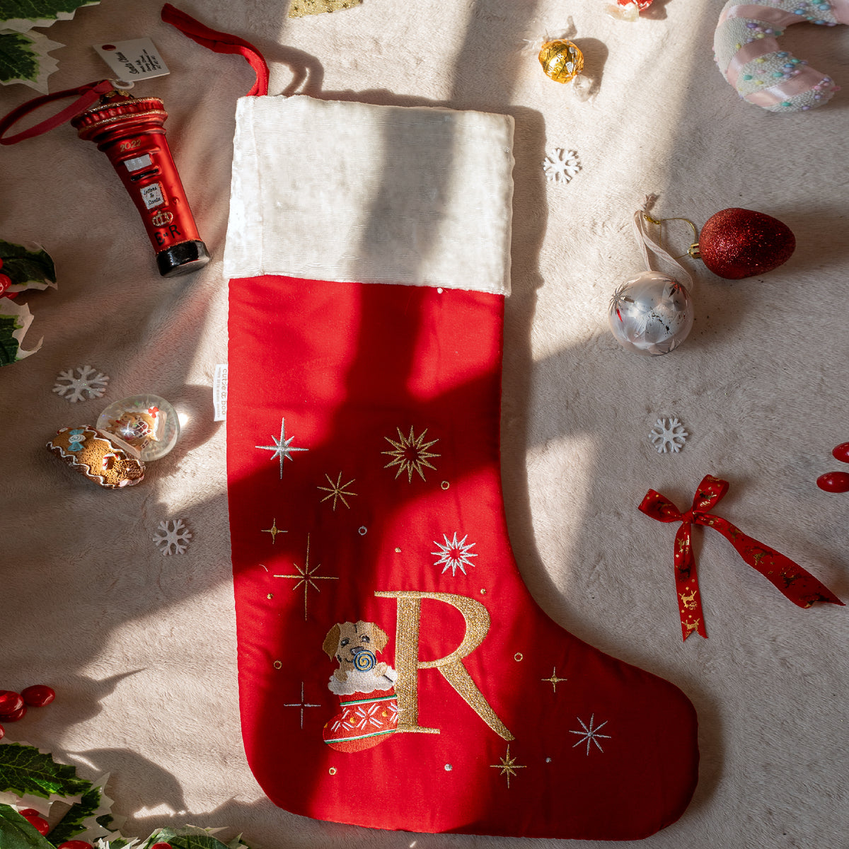 Once Upon A Winter Alphabet Stockings