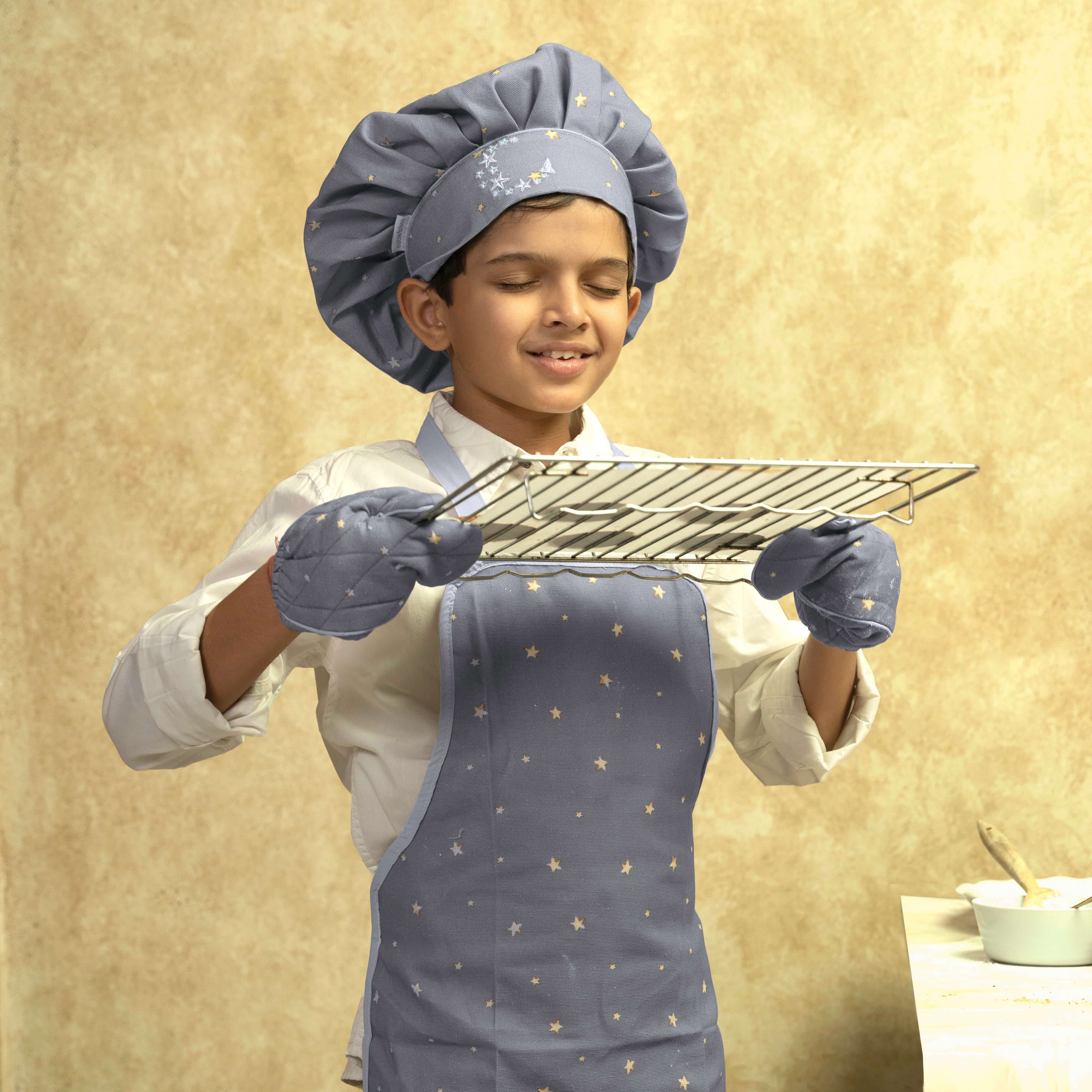 To The Moon And Back Apron - Little Chef Trio Set