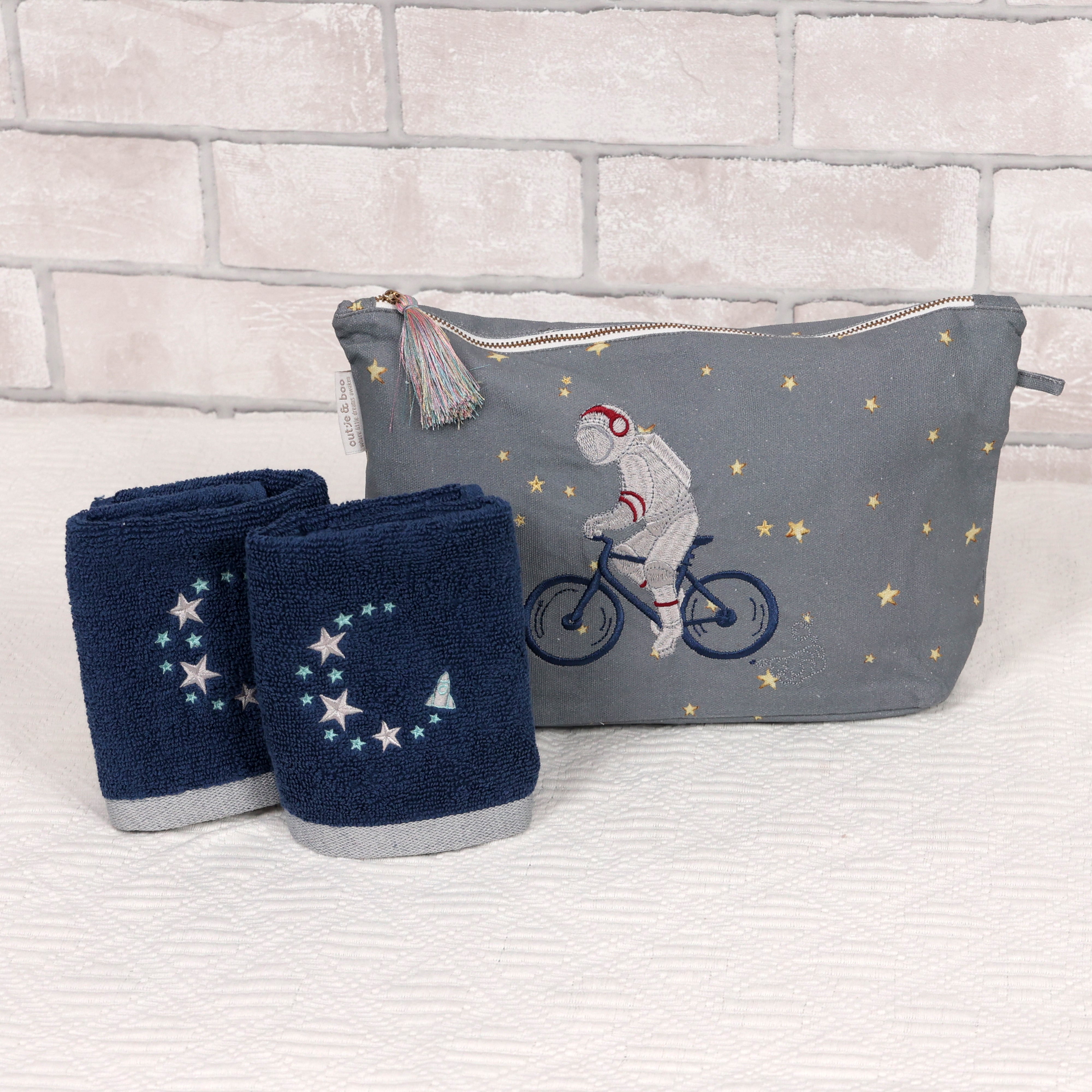 To The Moon And Back - Pouch & Face Towels Bundle