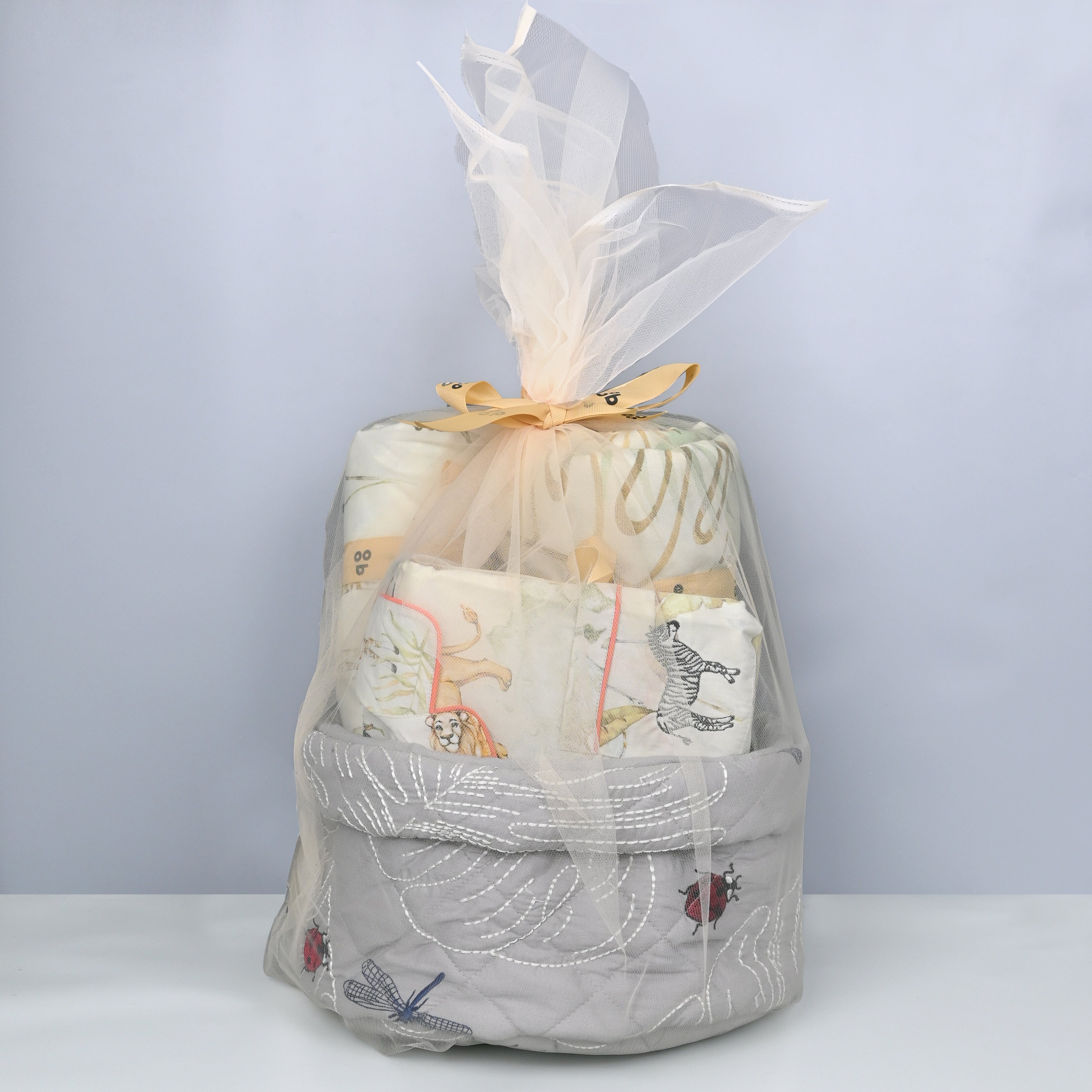 Baby It's Wild World Bedtime Bliss Basket