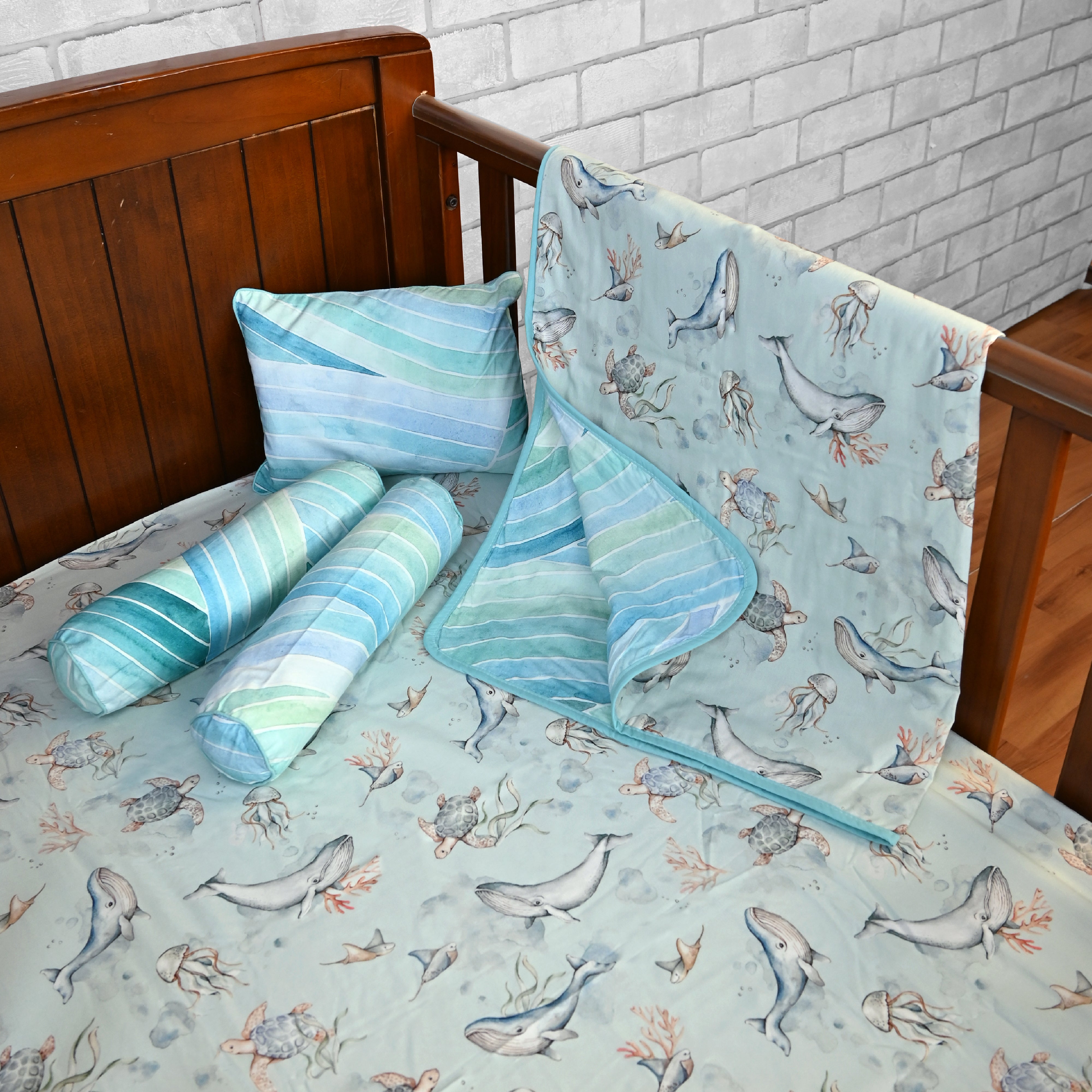 Maritime Magic - Crib Set of 4