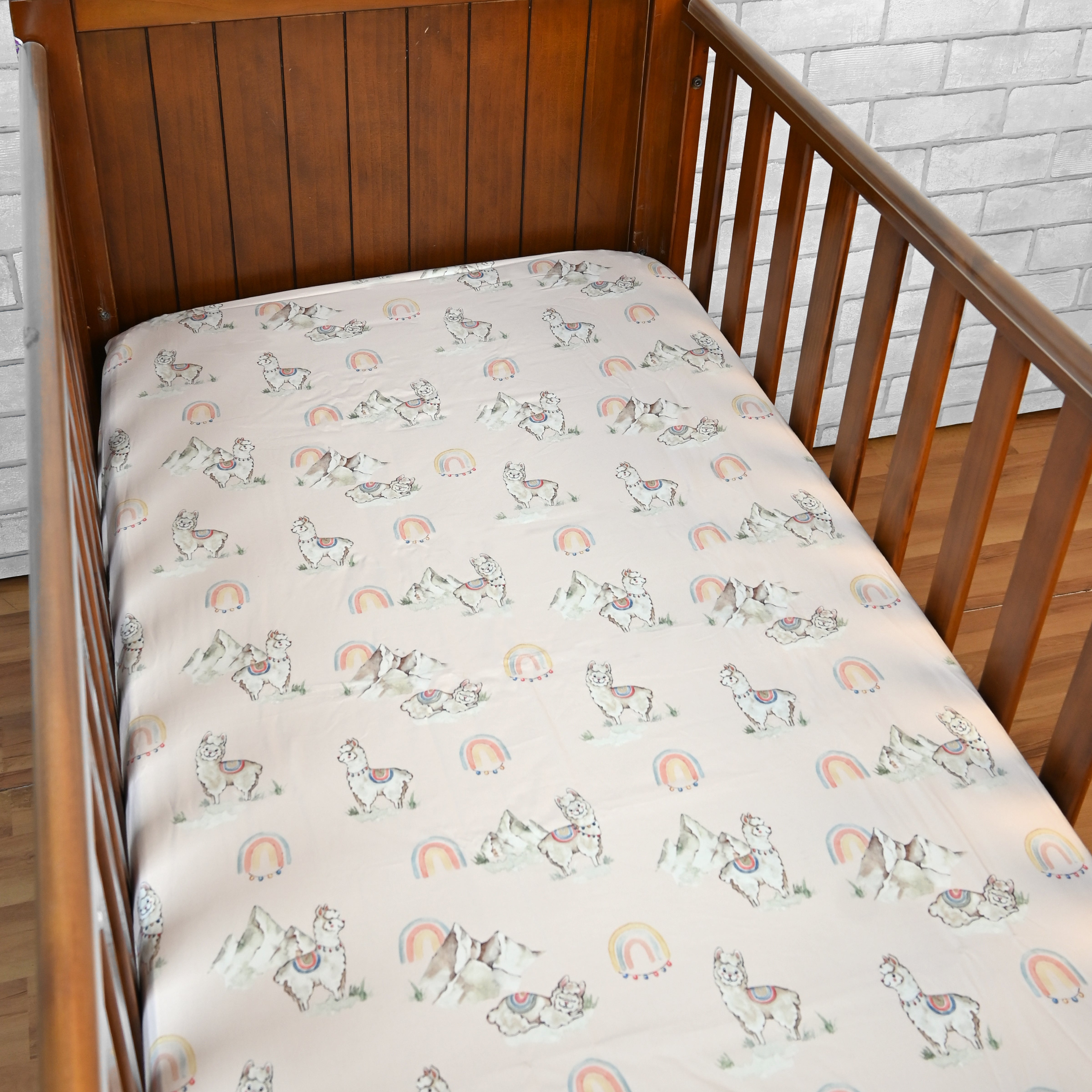 Ooh La Llama - Crib Set of 3