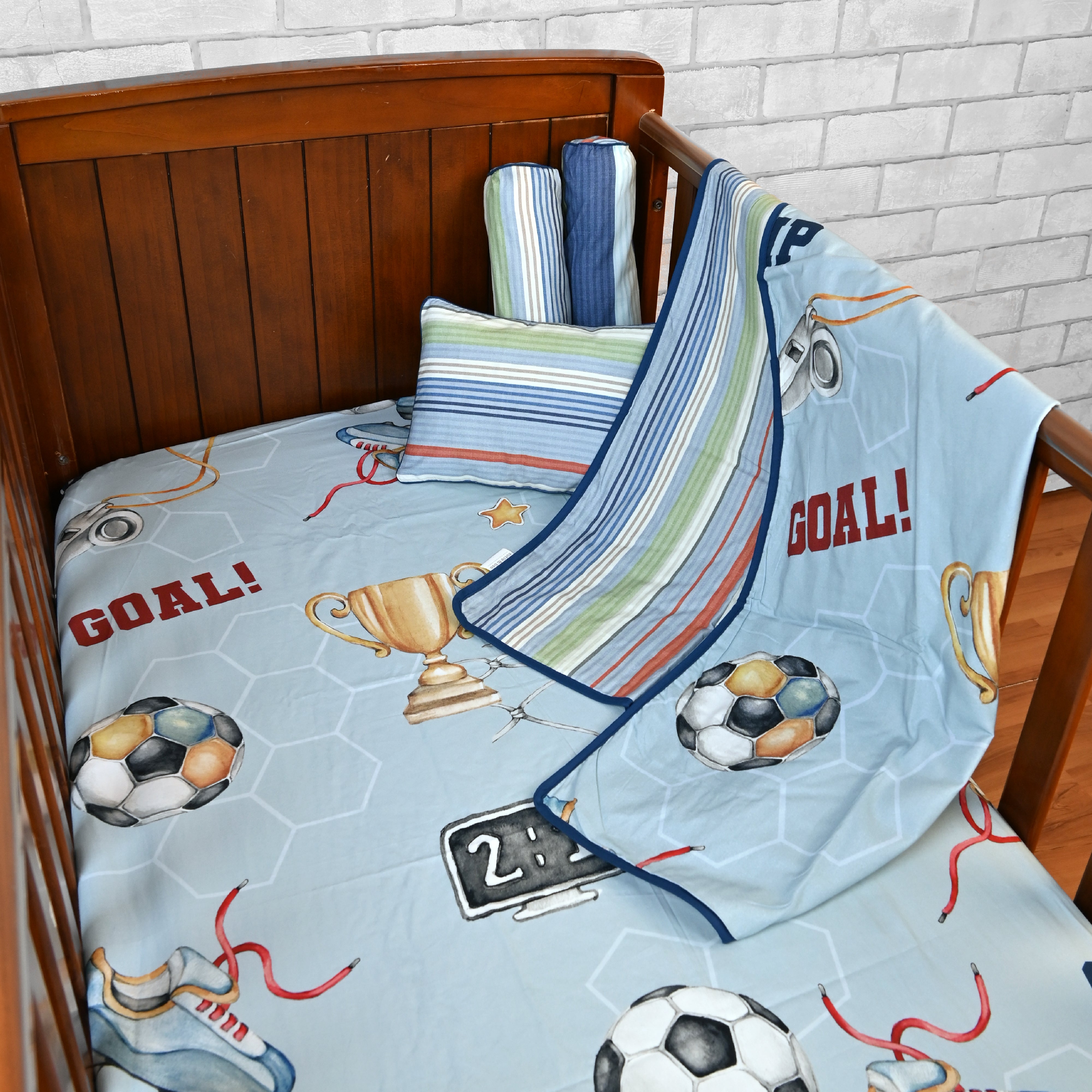 The Game Plan - Crib Set of 4