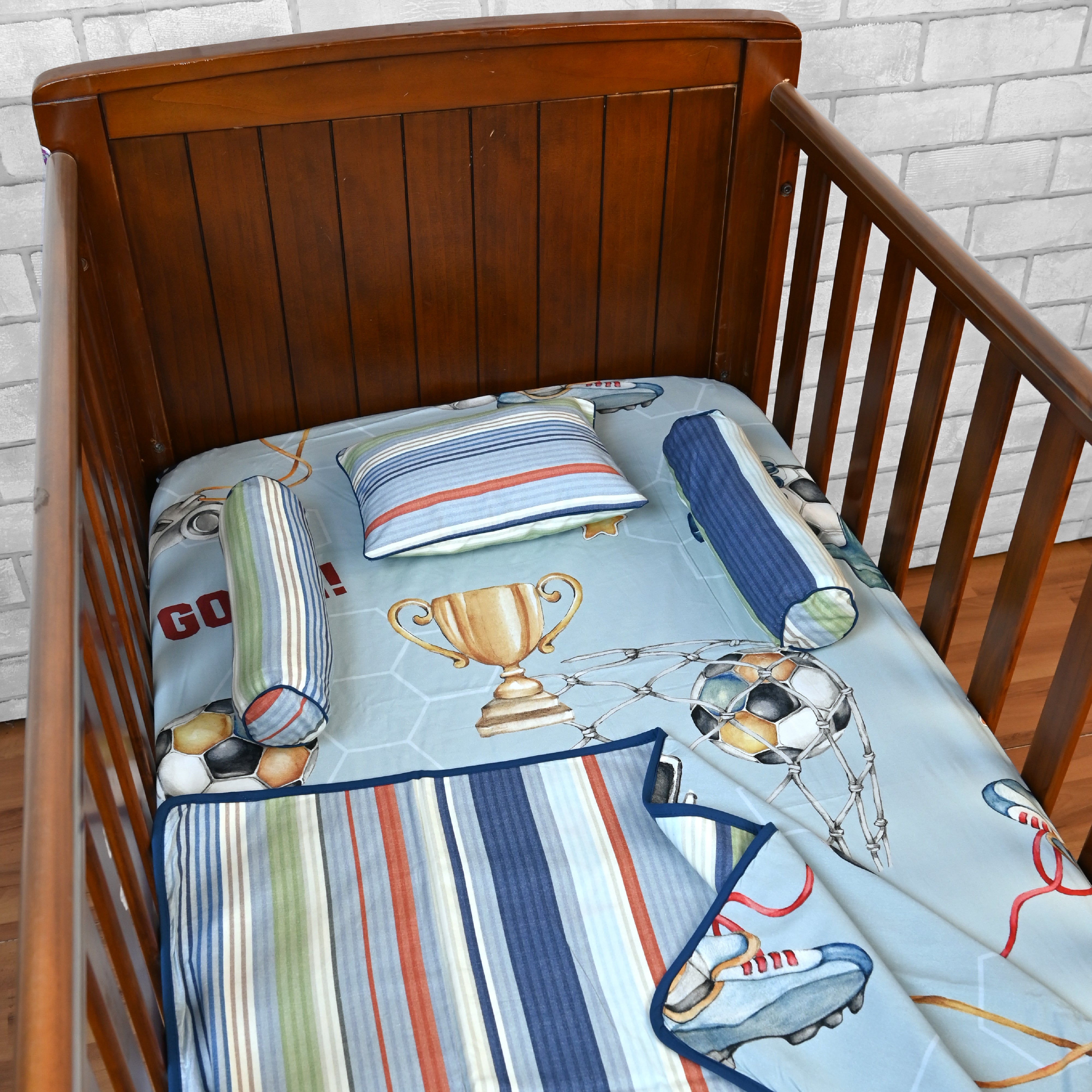 The Game Plan - Crib Set of 4
