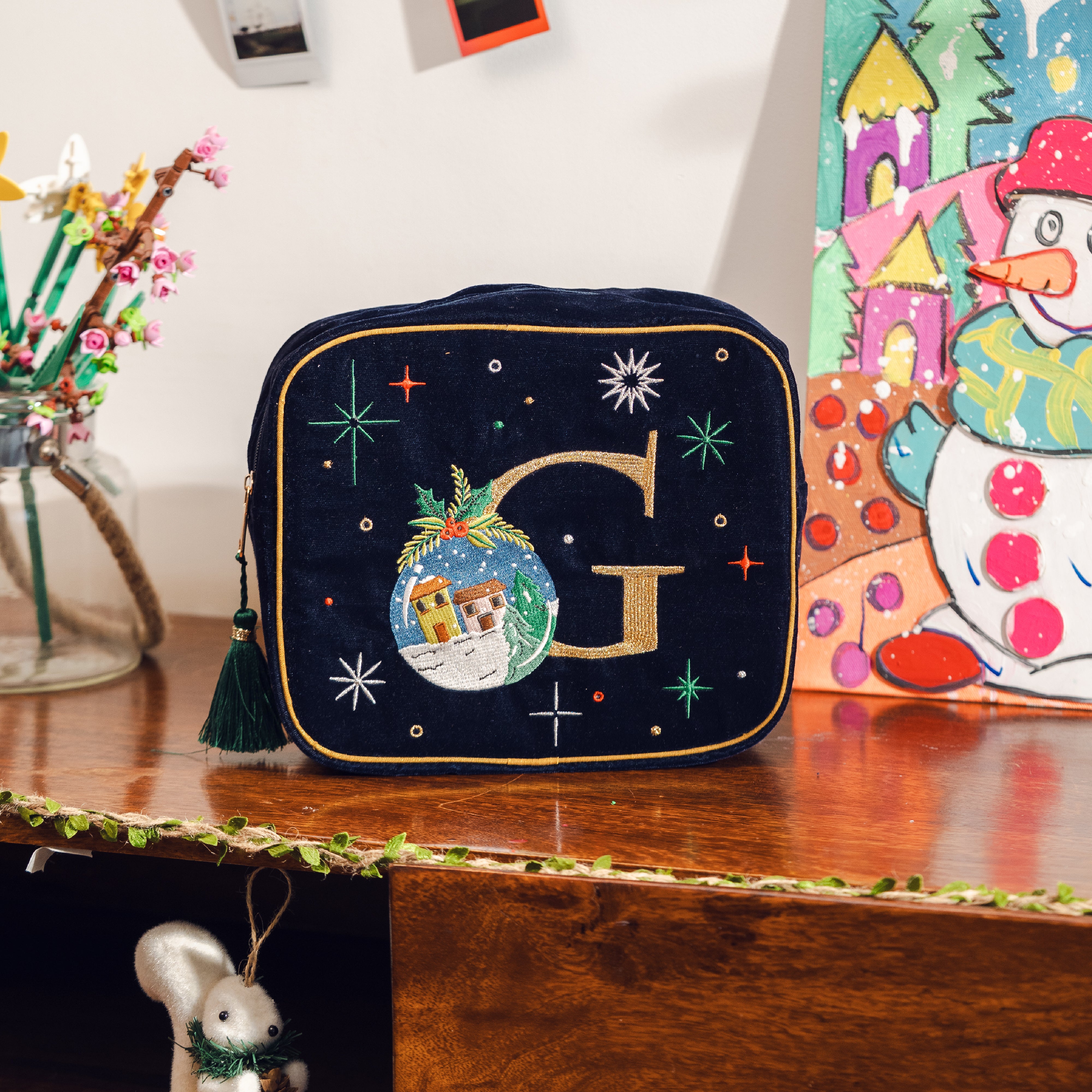 Once Upon A Winter Alphabet Pouches