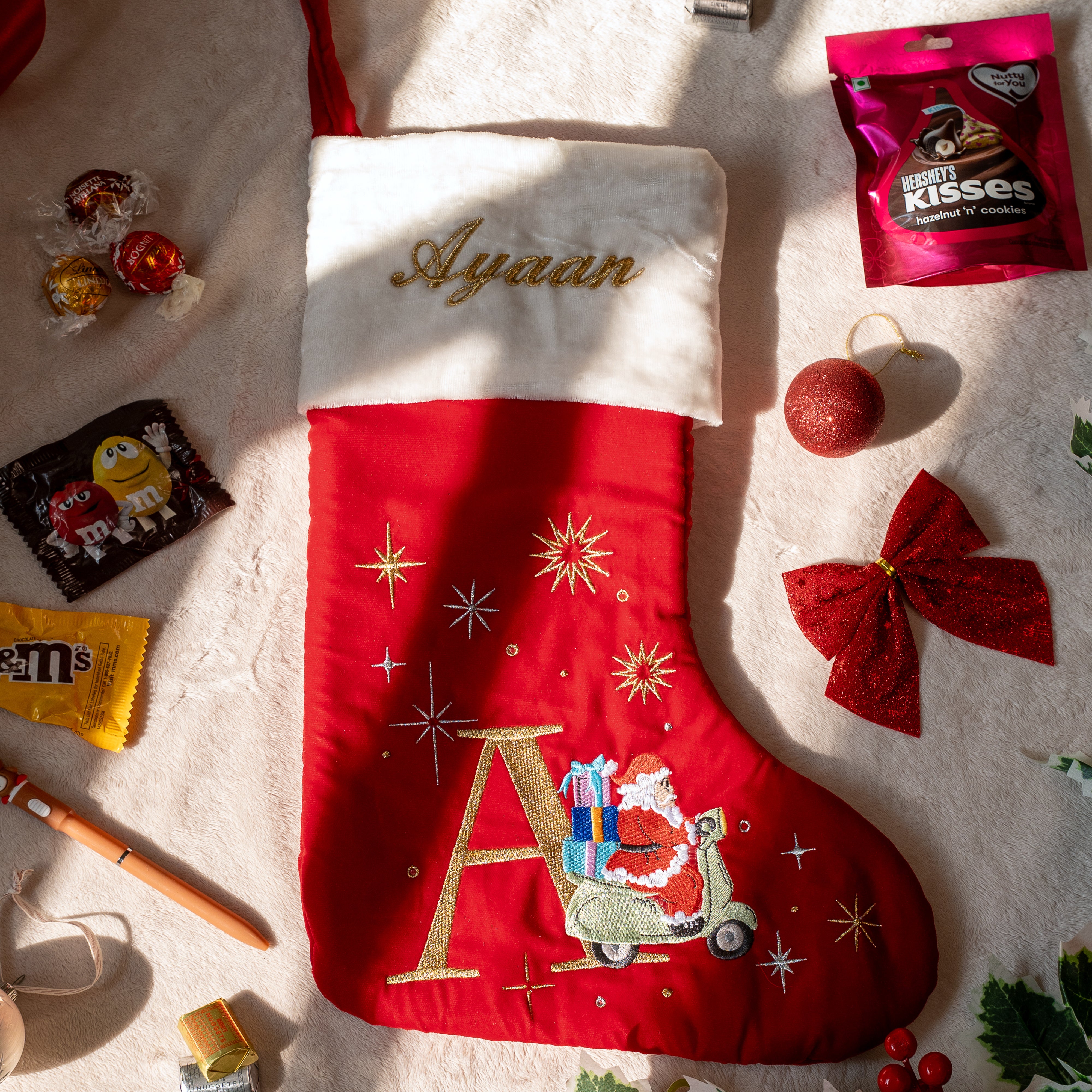 Once Upon A Winter Alphabet Stockings