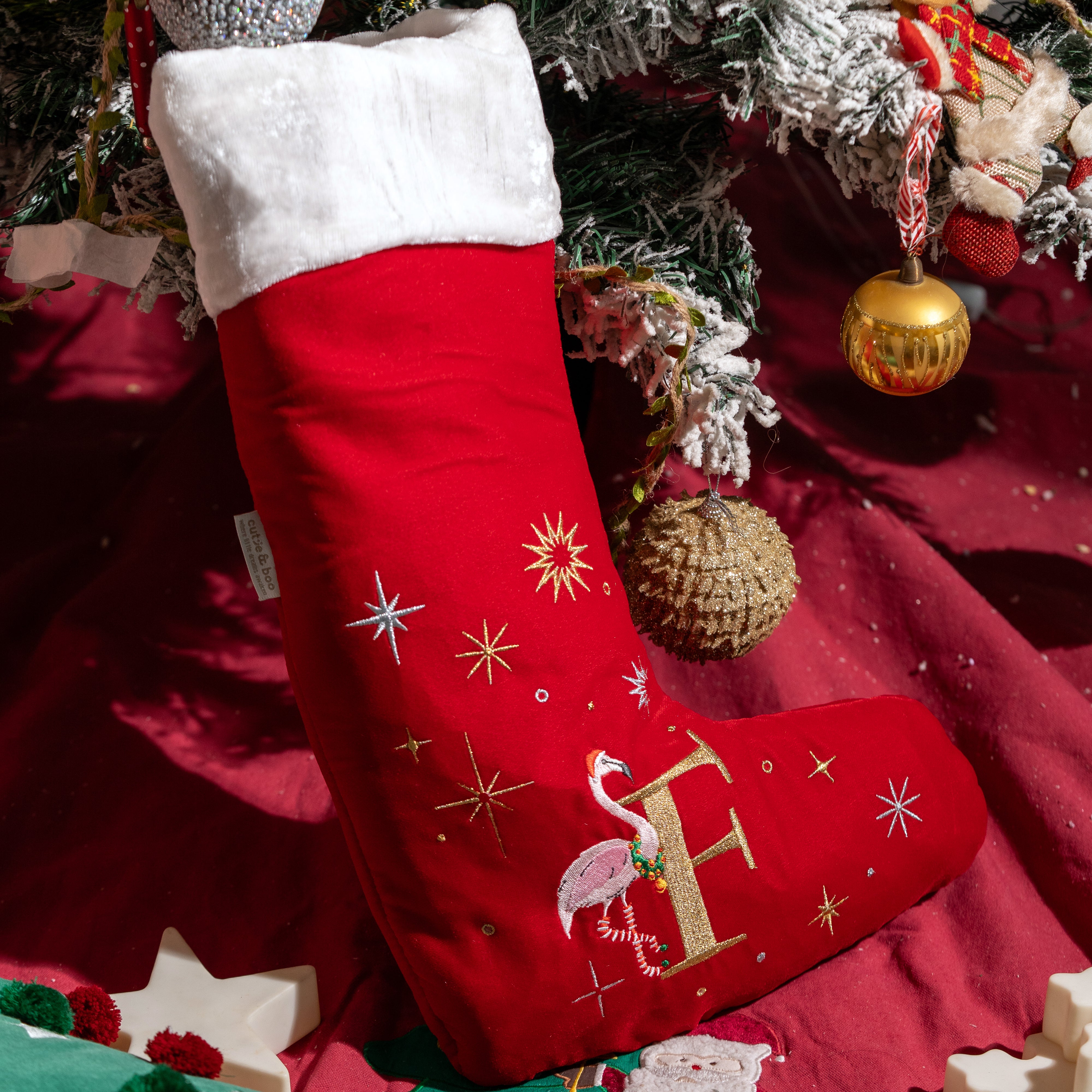 Once Upon A Winter Alphabet Stockings