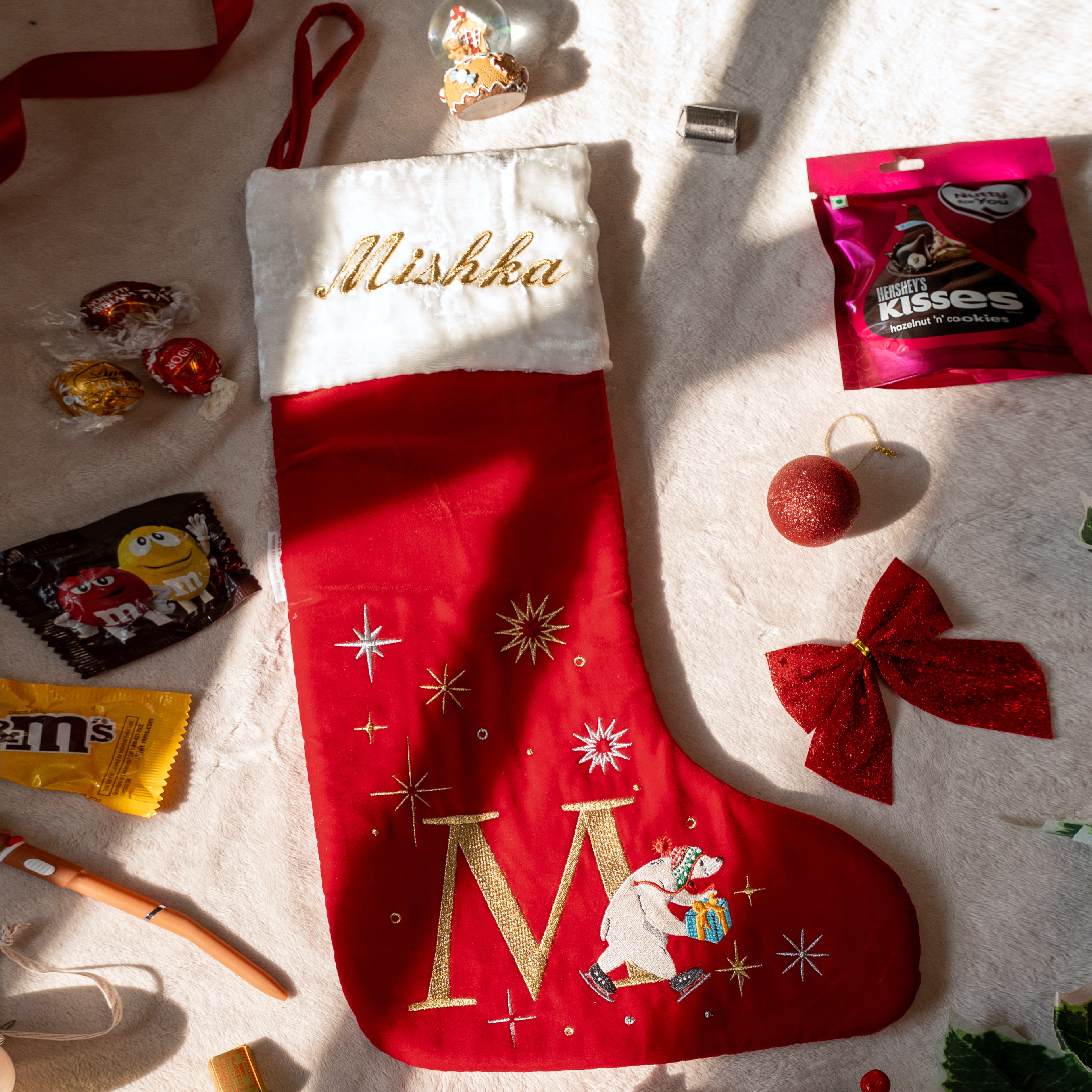 Once Upon A Winter Alphabet Stockings