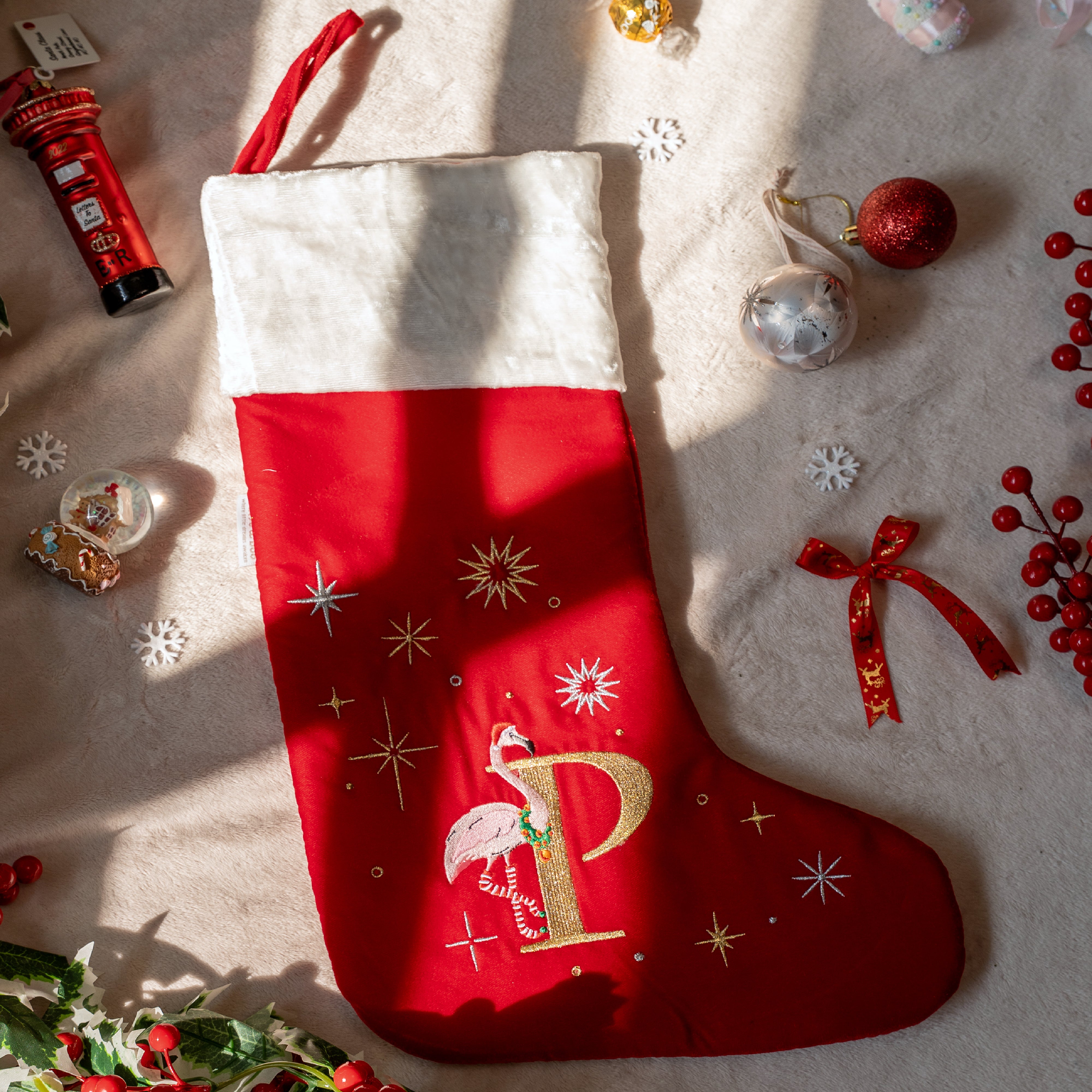 Once Upon A Winter Alphabet Stockings