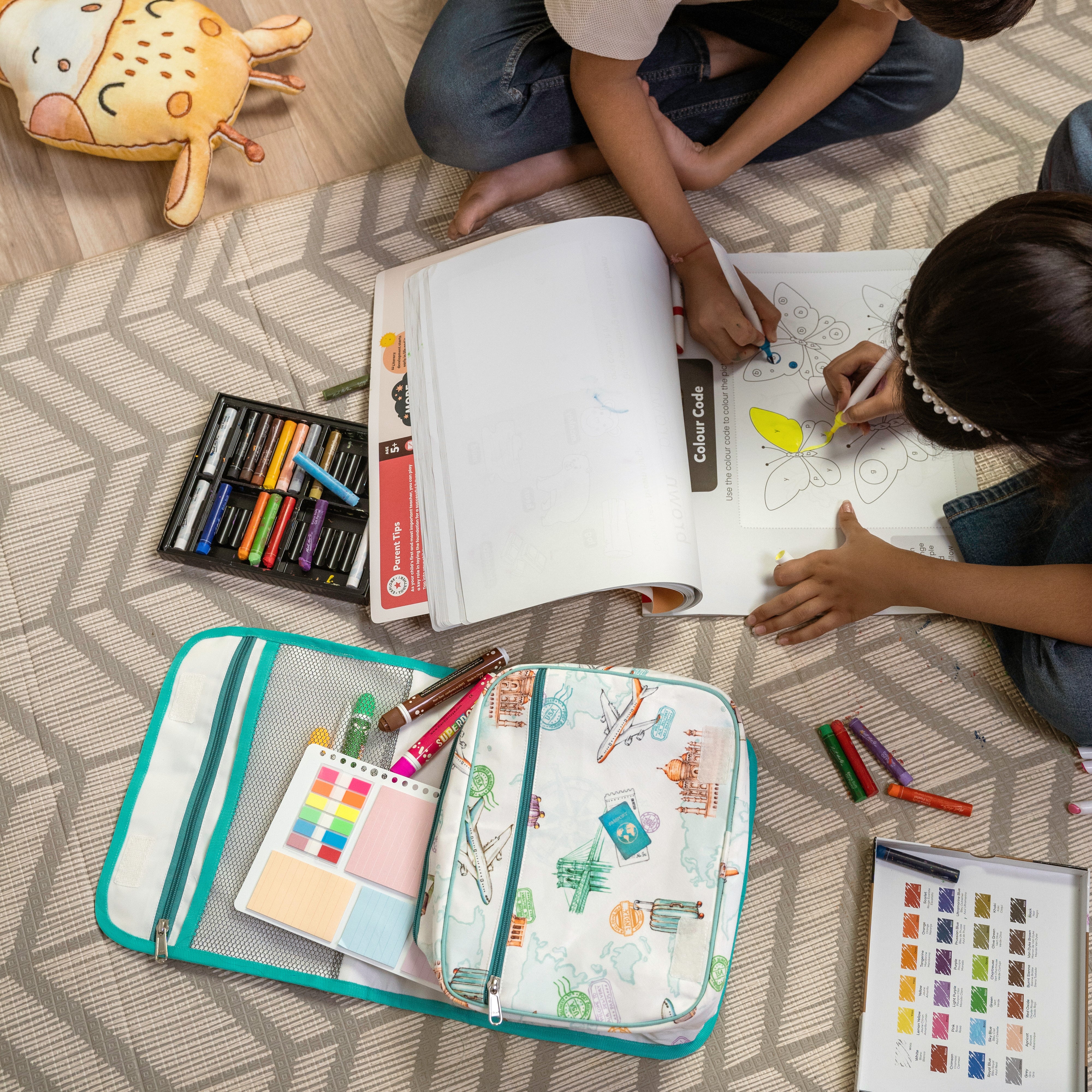 Passport To Wonderland Little Artist Art Bag