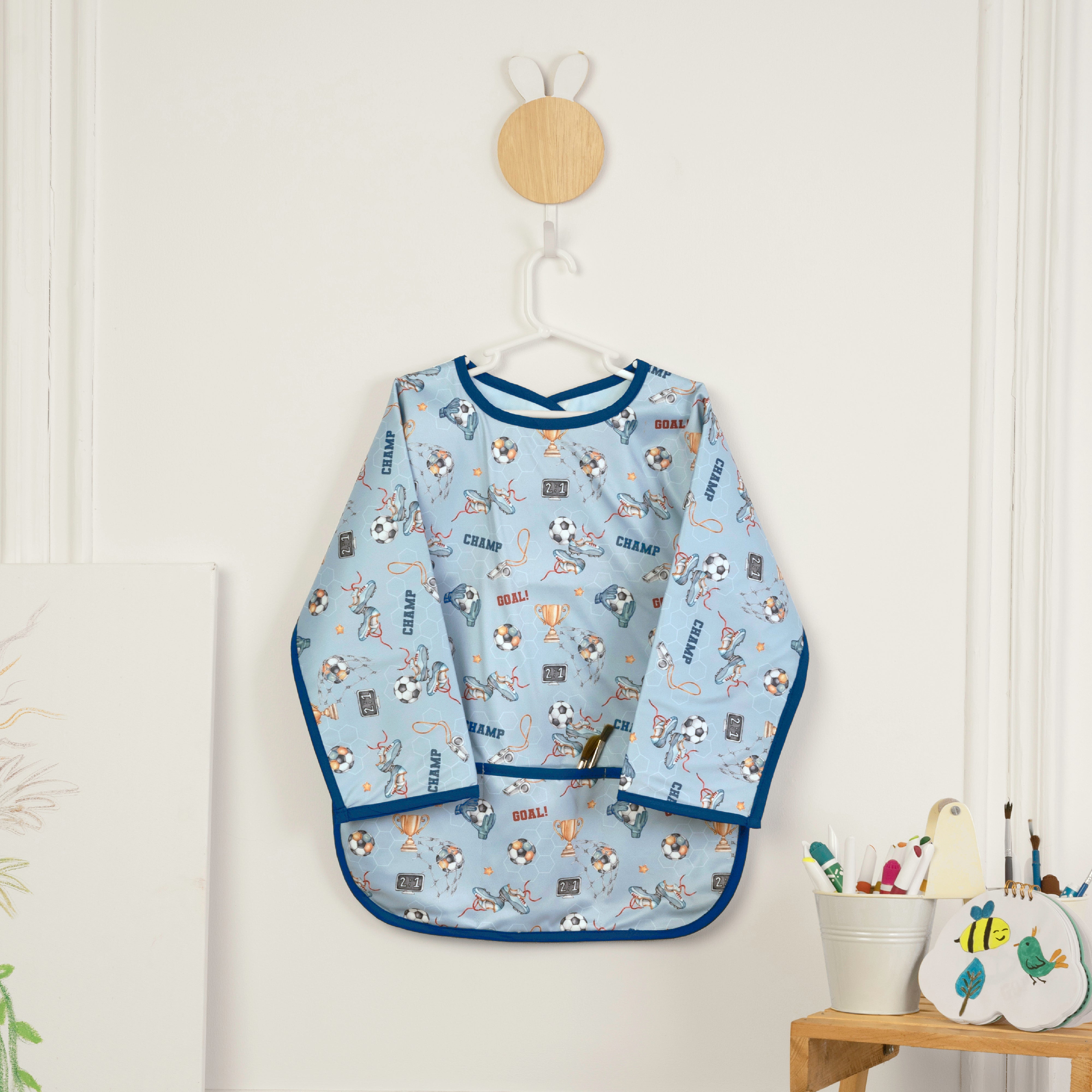 The Game Plan Little Artist Apron (With Sleeves)