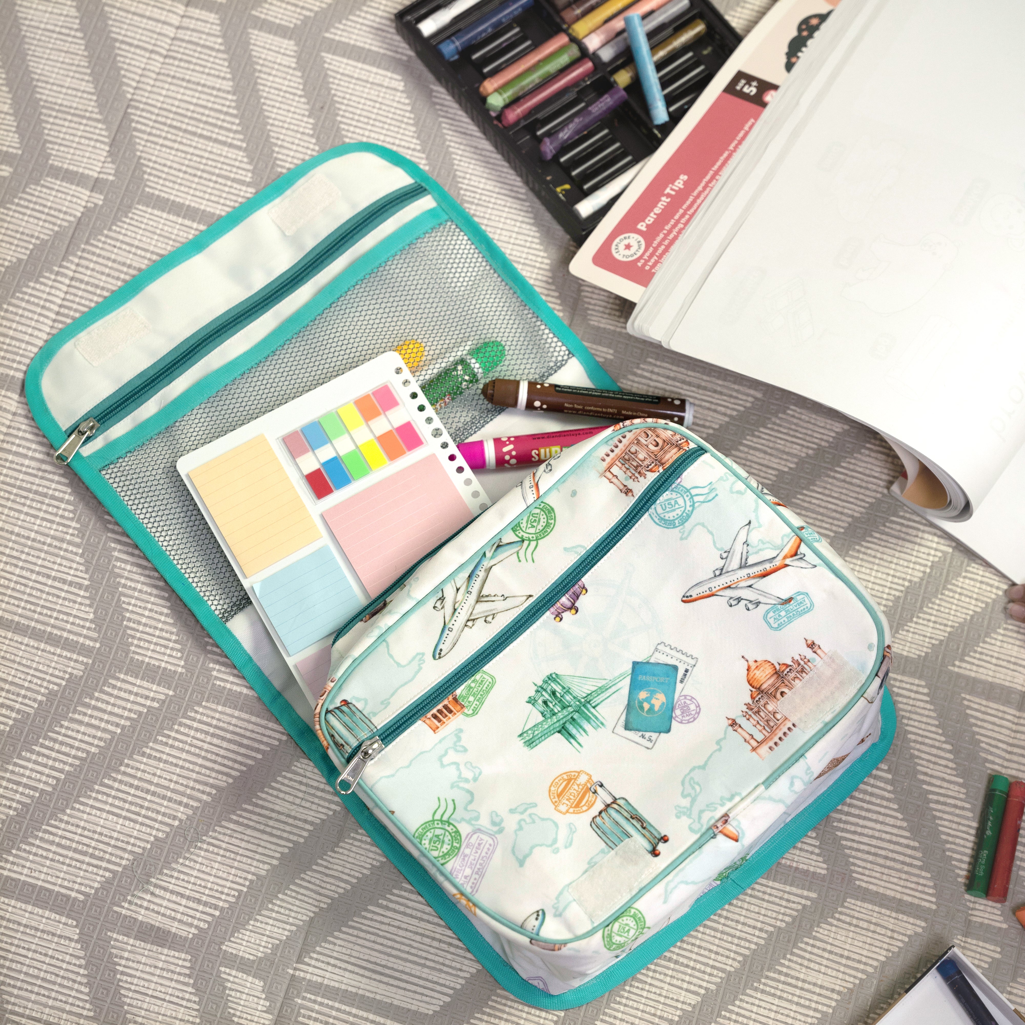 Passport To Wonderland Little Artist Art Bag