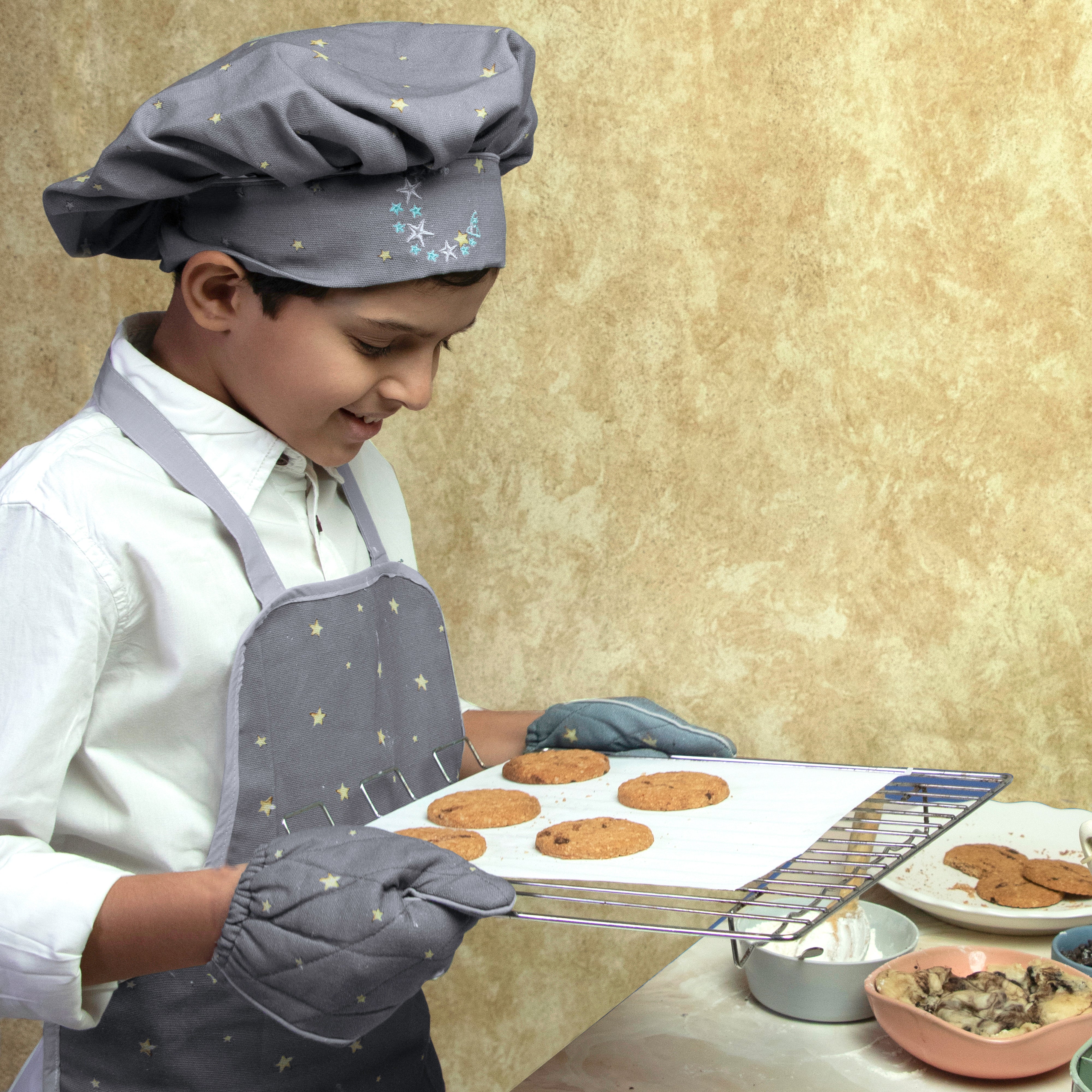 To The Moon And Back Apron - Little Chef Trio Set