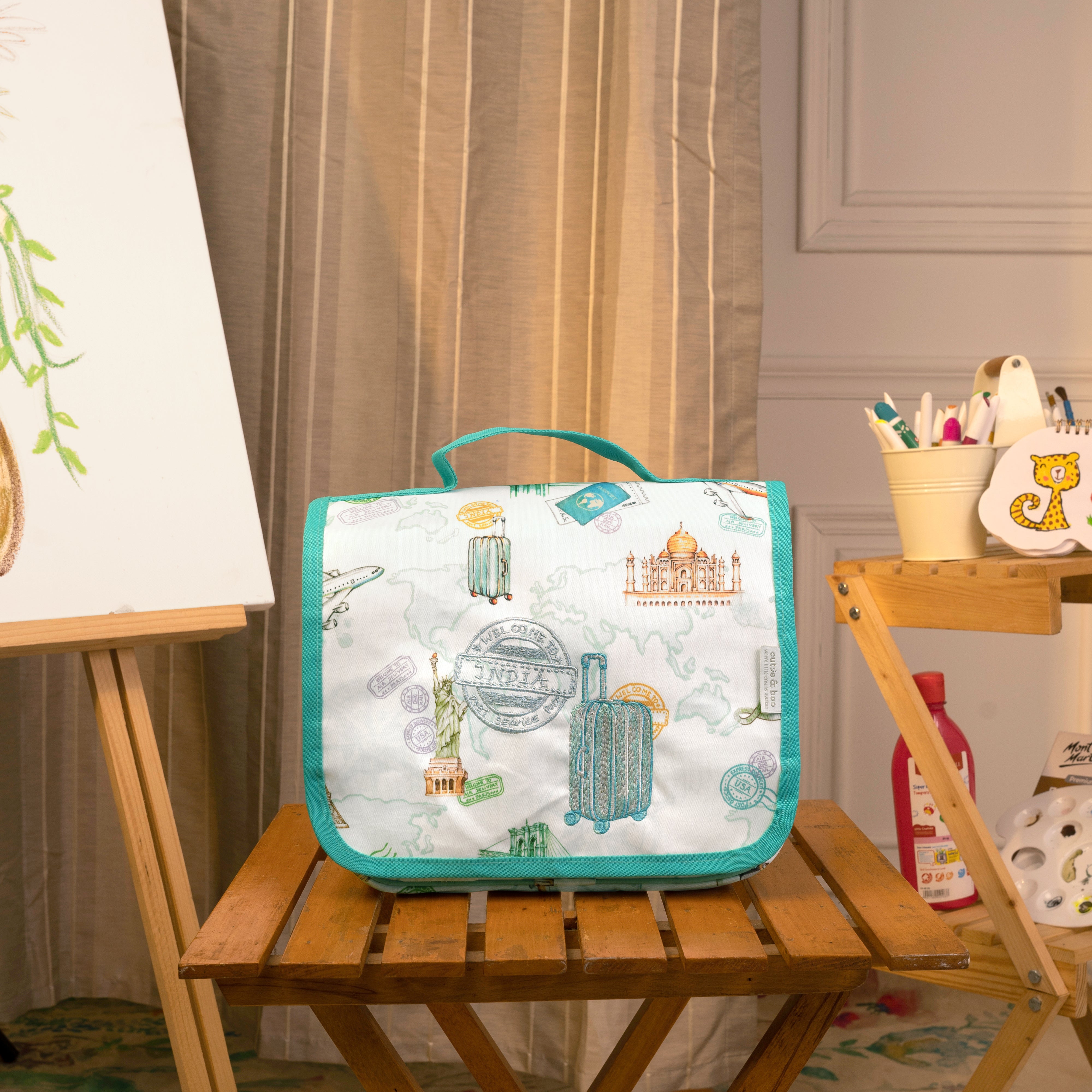 Passport To Wonderland Little Artist Art Bag