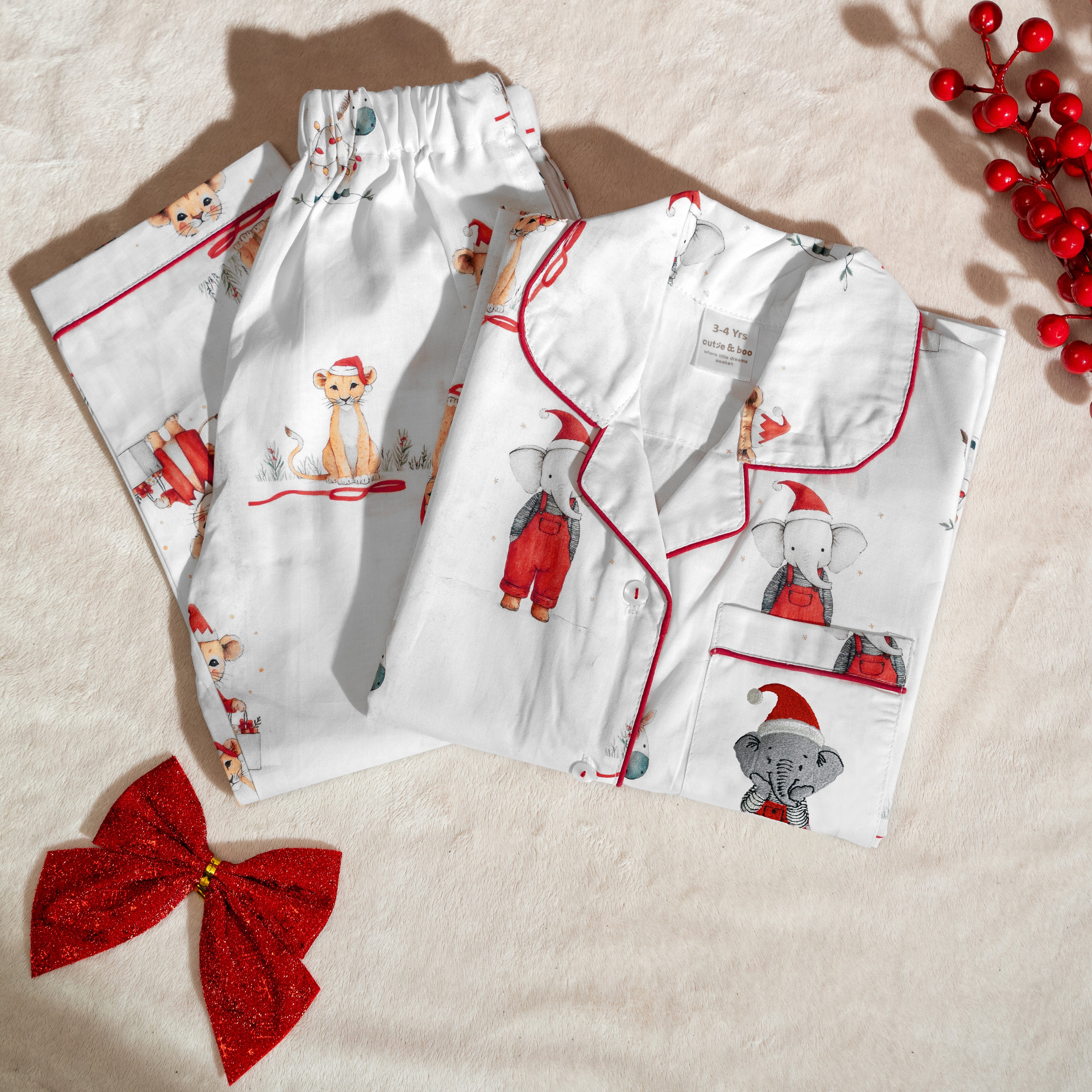 Holiday Tails Night Suit for Adults