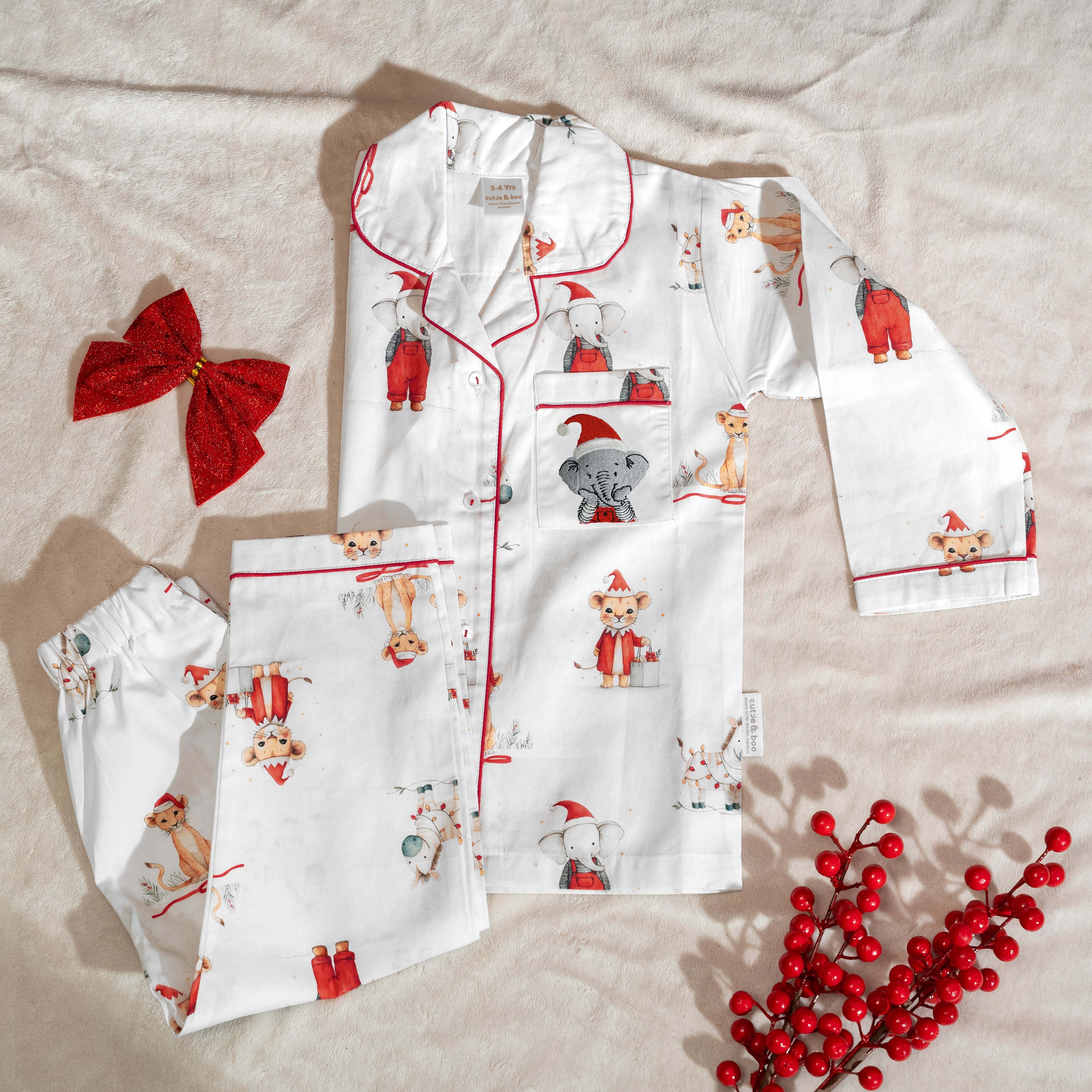 Holiday Tails Night Suit for Adults