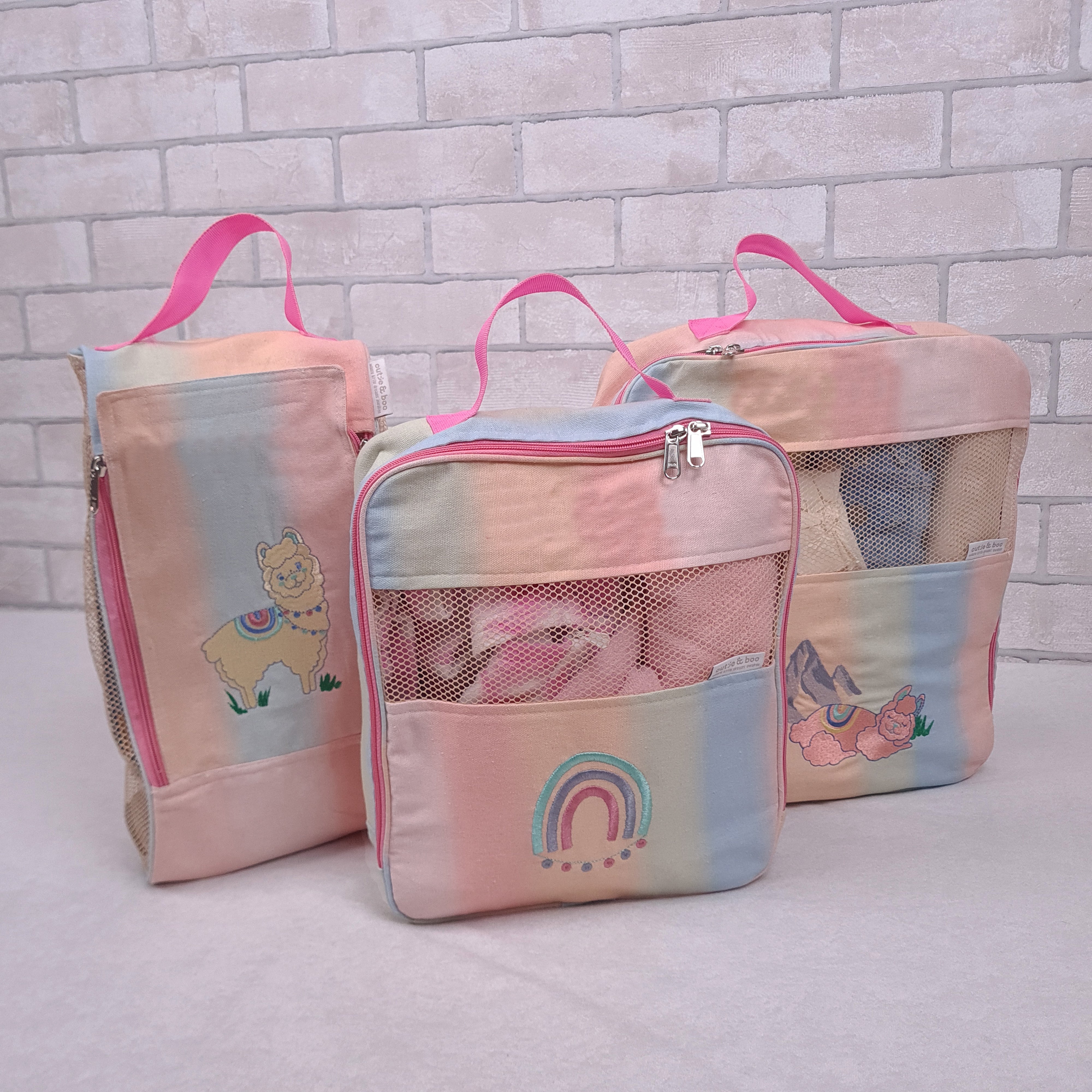 Ooh La Llama Organizer Bags (Set of 3)