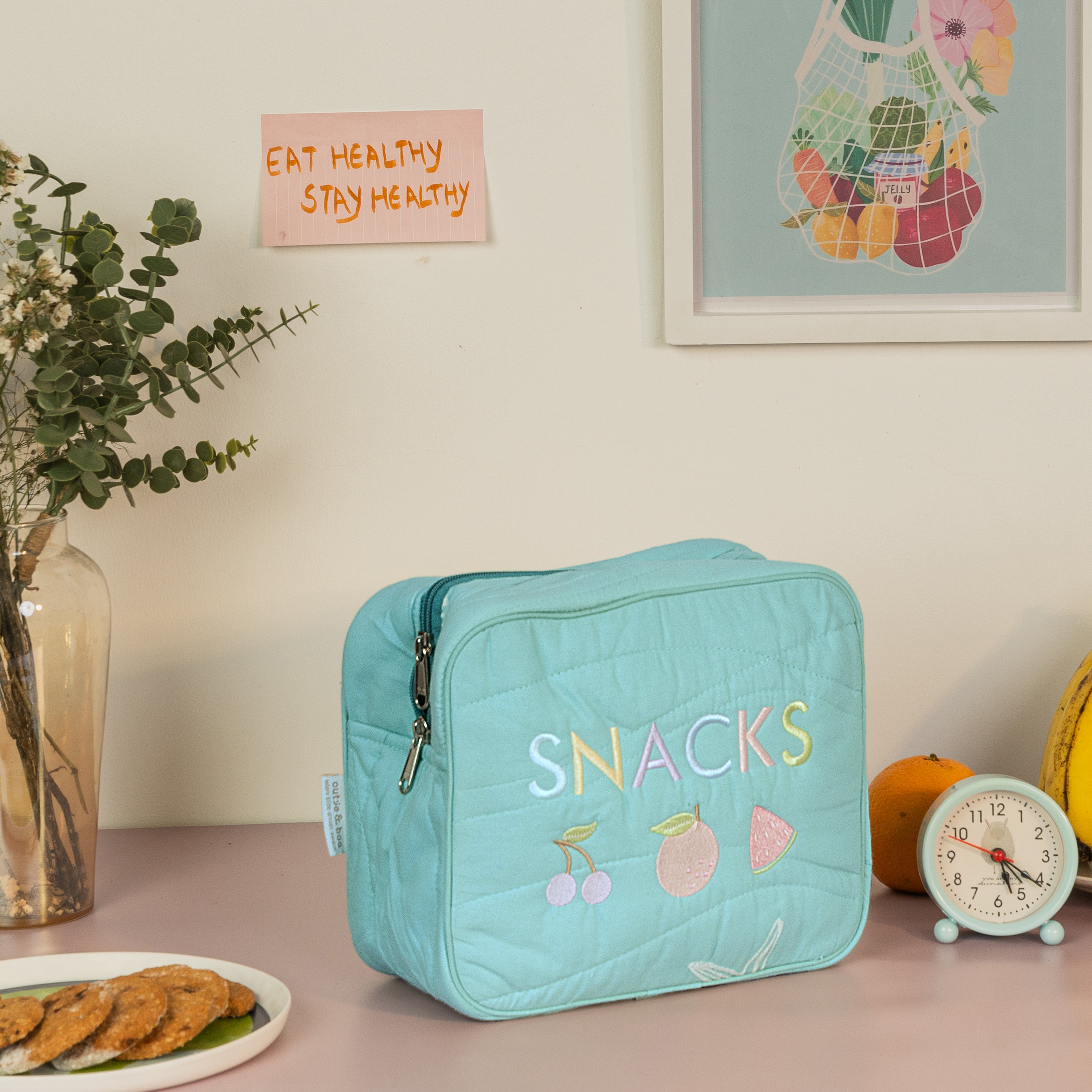 Little Keeper Pouch - Snacks (Turquoise)
