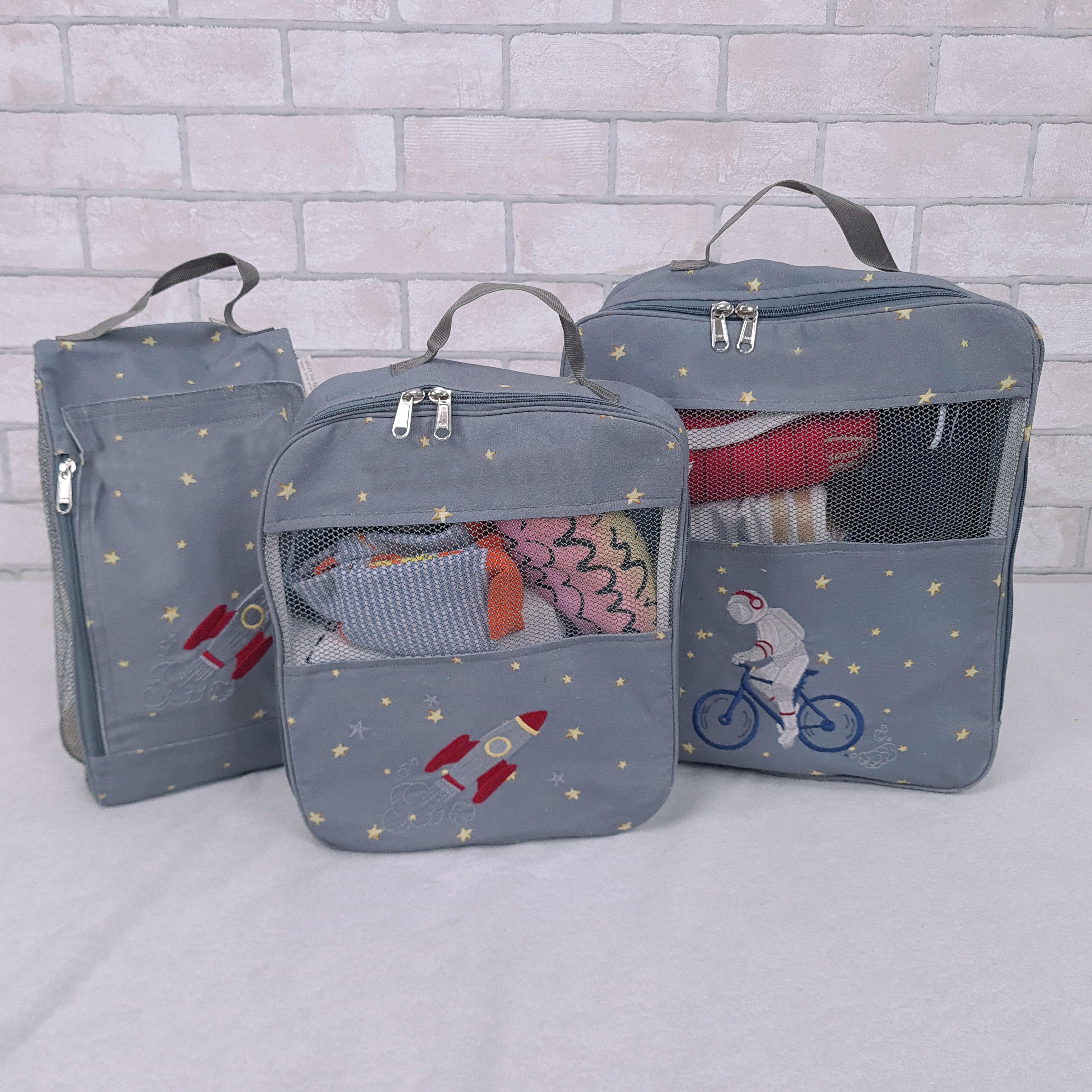 To The Moon And Back Organizer Bags (Set of 3)