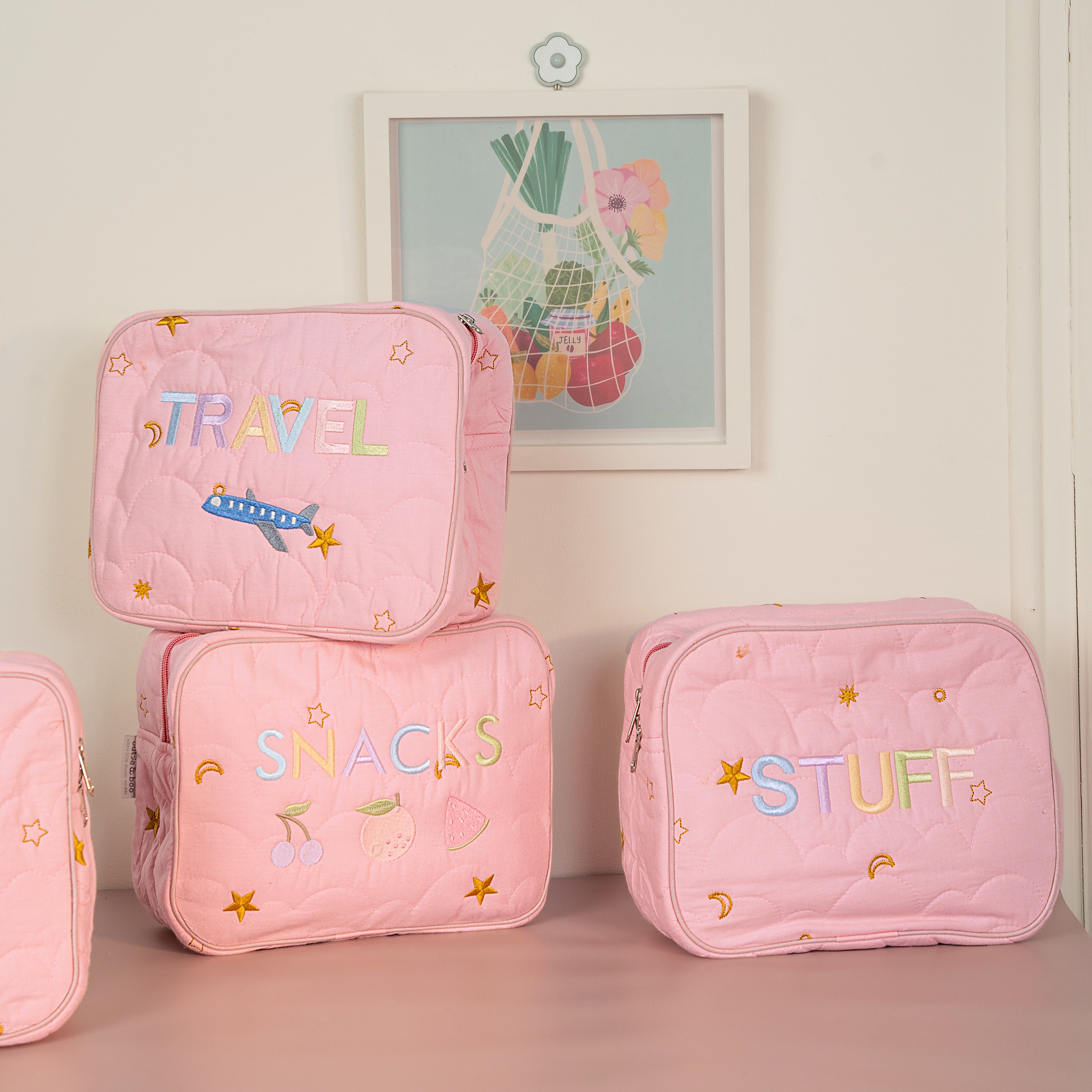 Little Keeper Pouches - Set of 4 – (Pink)