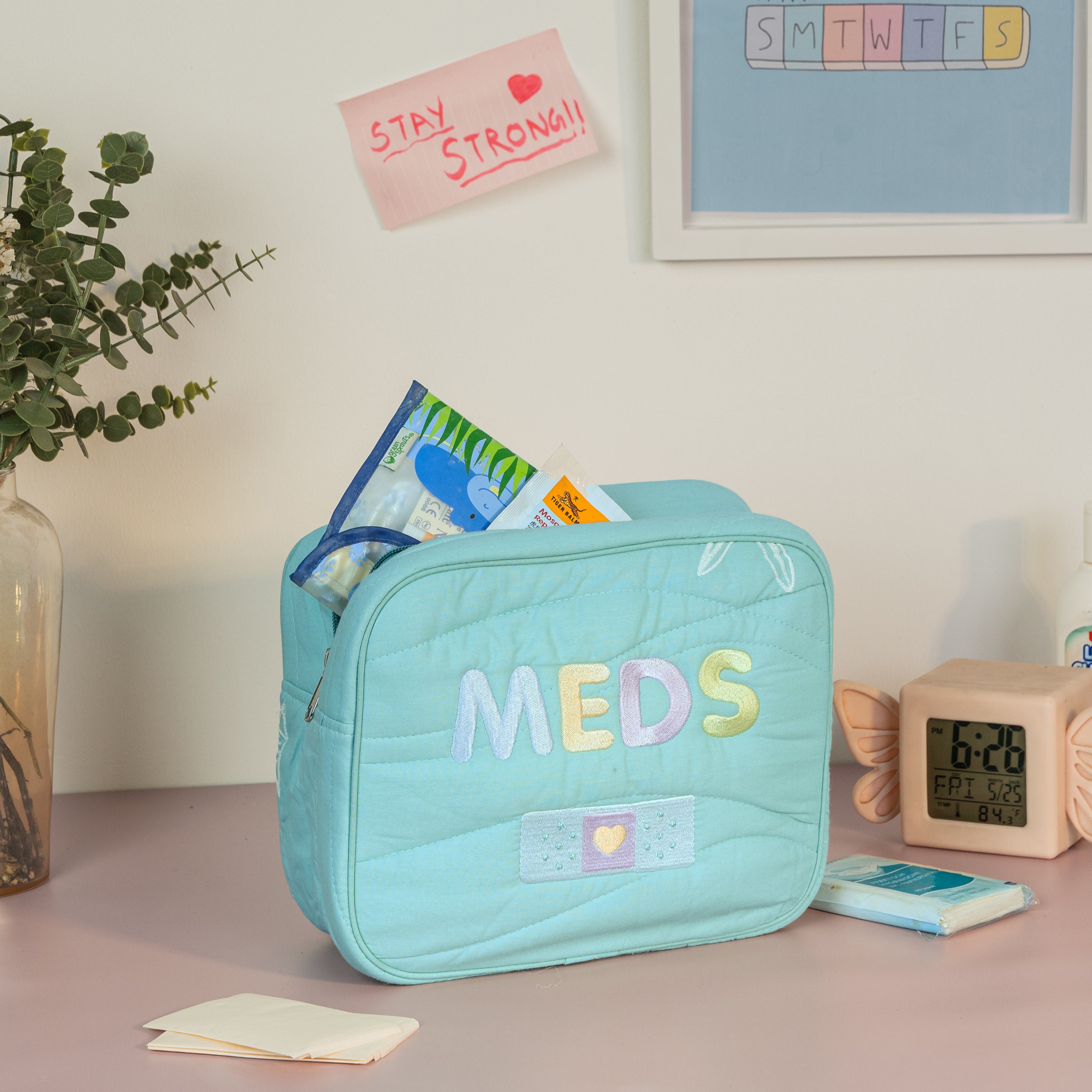 Little Keeper Pouch - Meds (Turquoise)