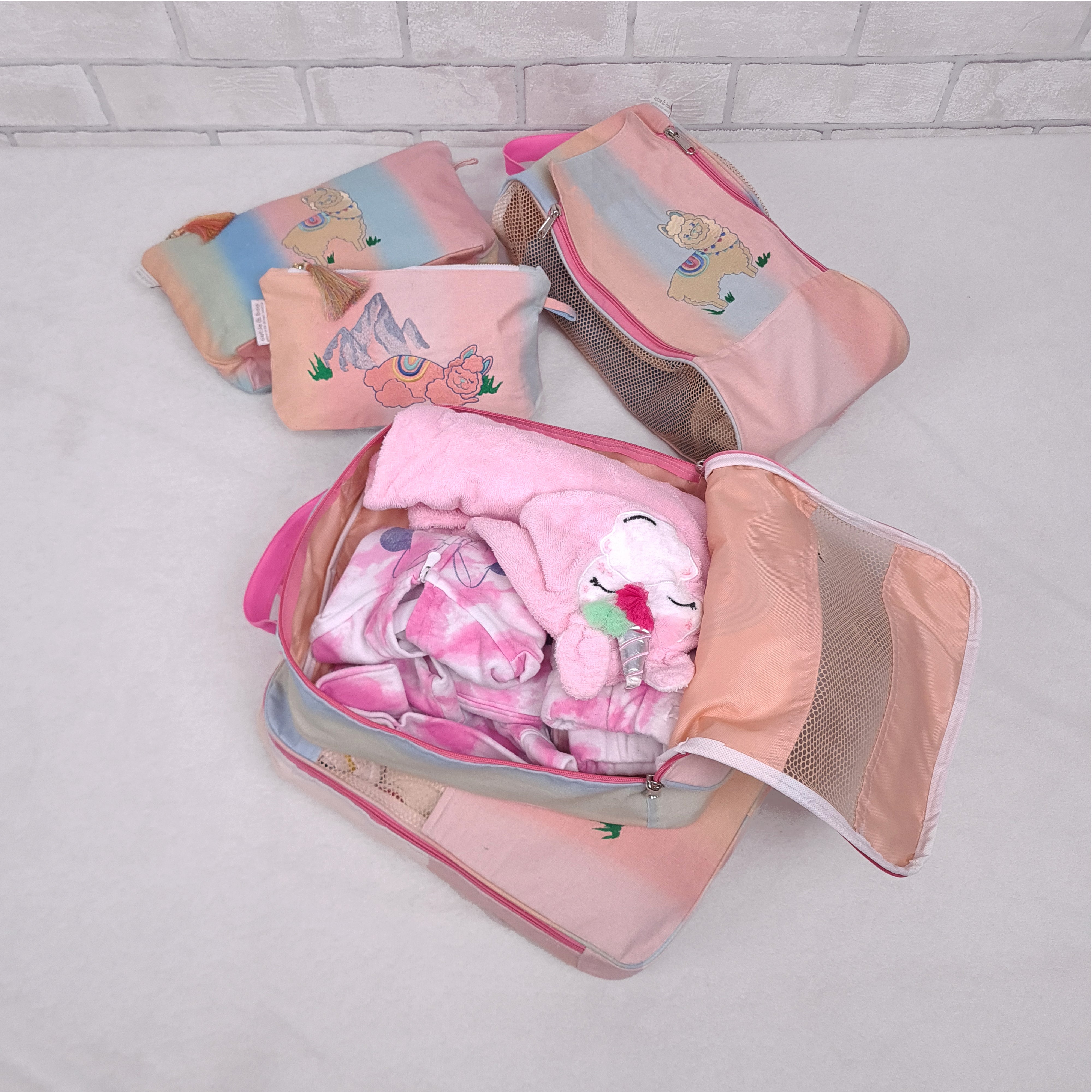 Ooh La Llama Organizer Bags (Set of 5)