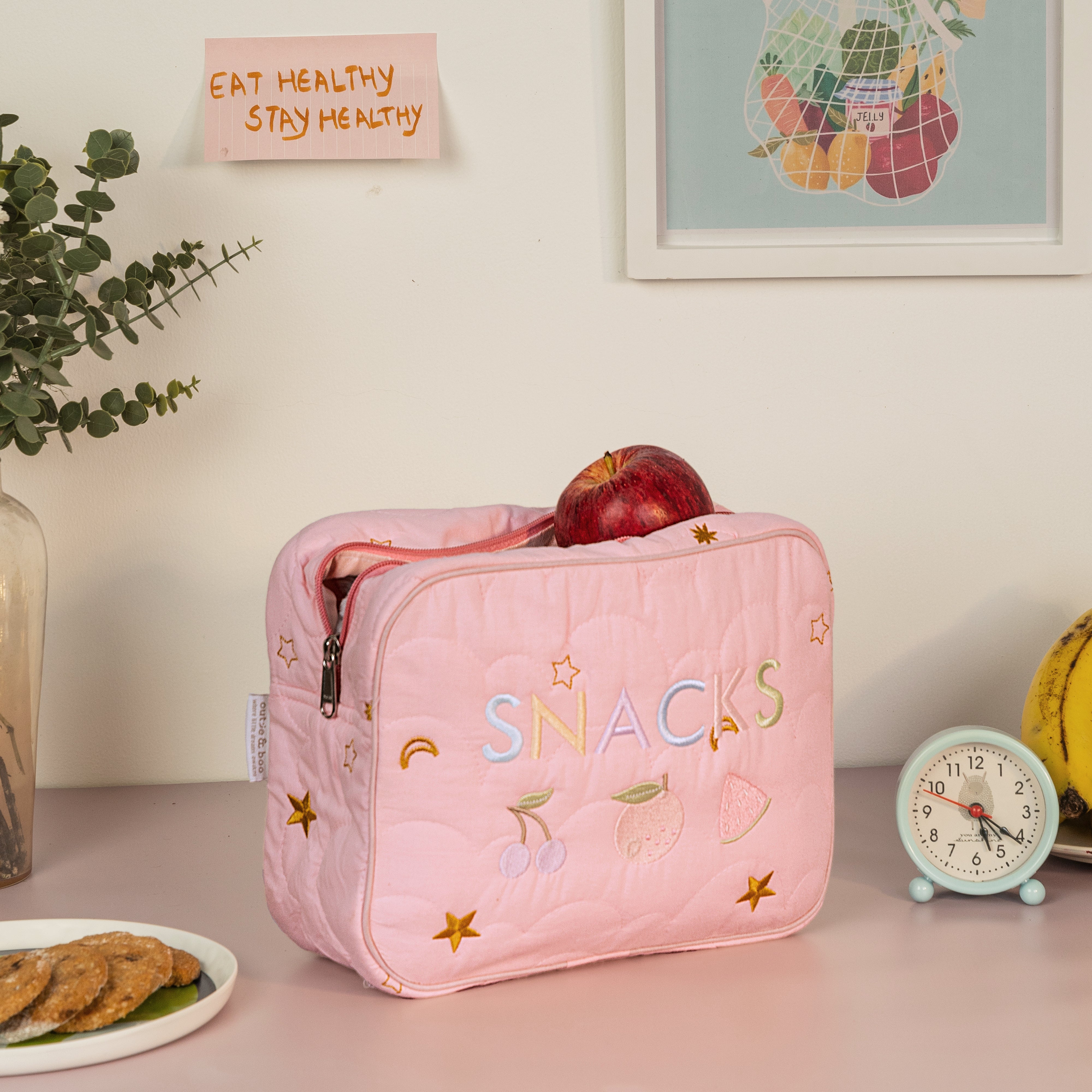 Little Keeper Pouch - Snacks (Pink)
