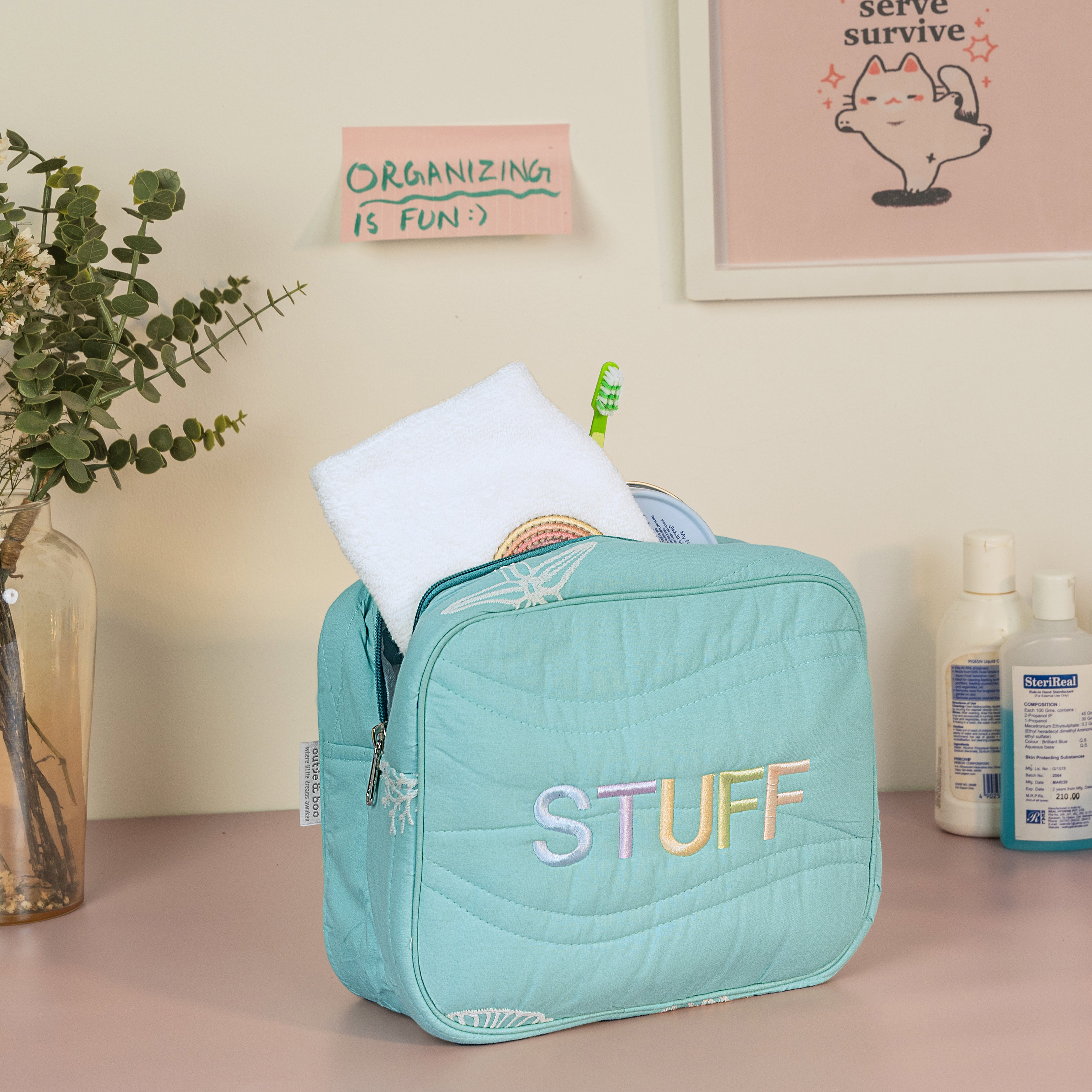Little Keeper Pouch - Stuff (Turquoise)