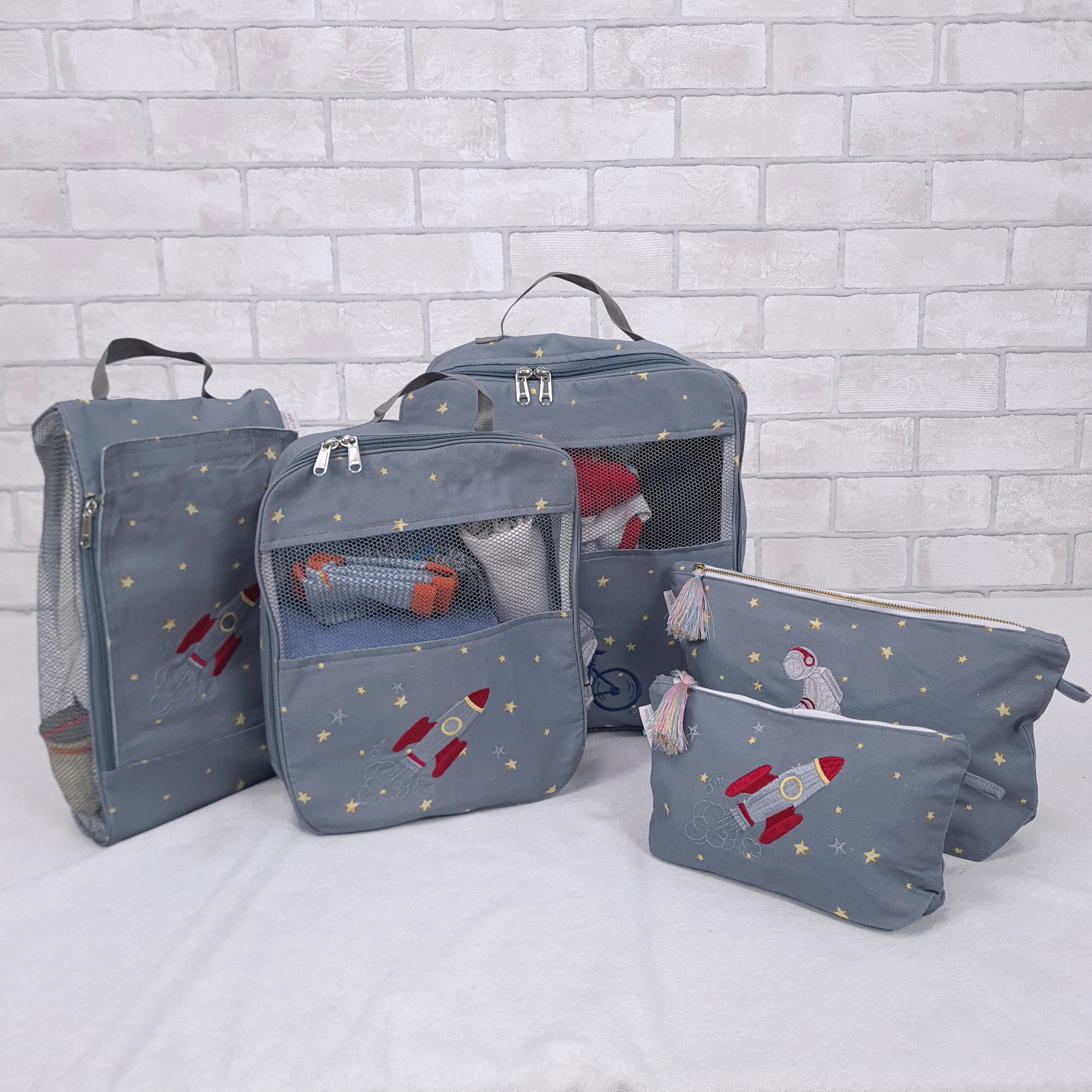 To The Moon And Back Organizer Bags (Set of 5)