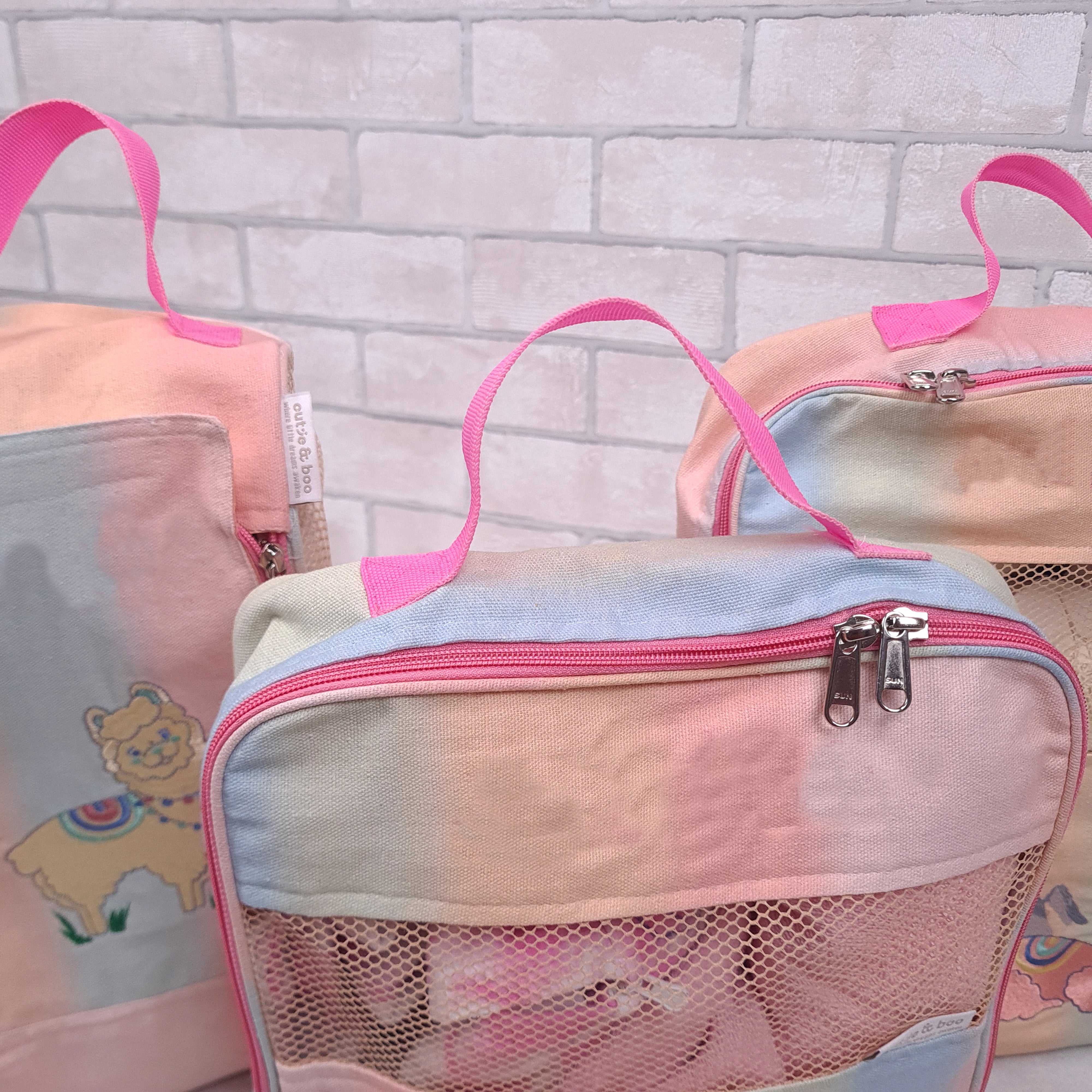 Ooh La Llama Organizer Bags (Set of 3)