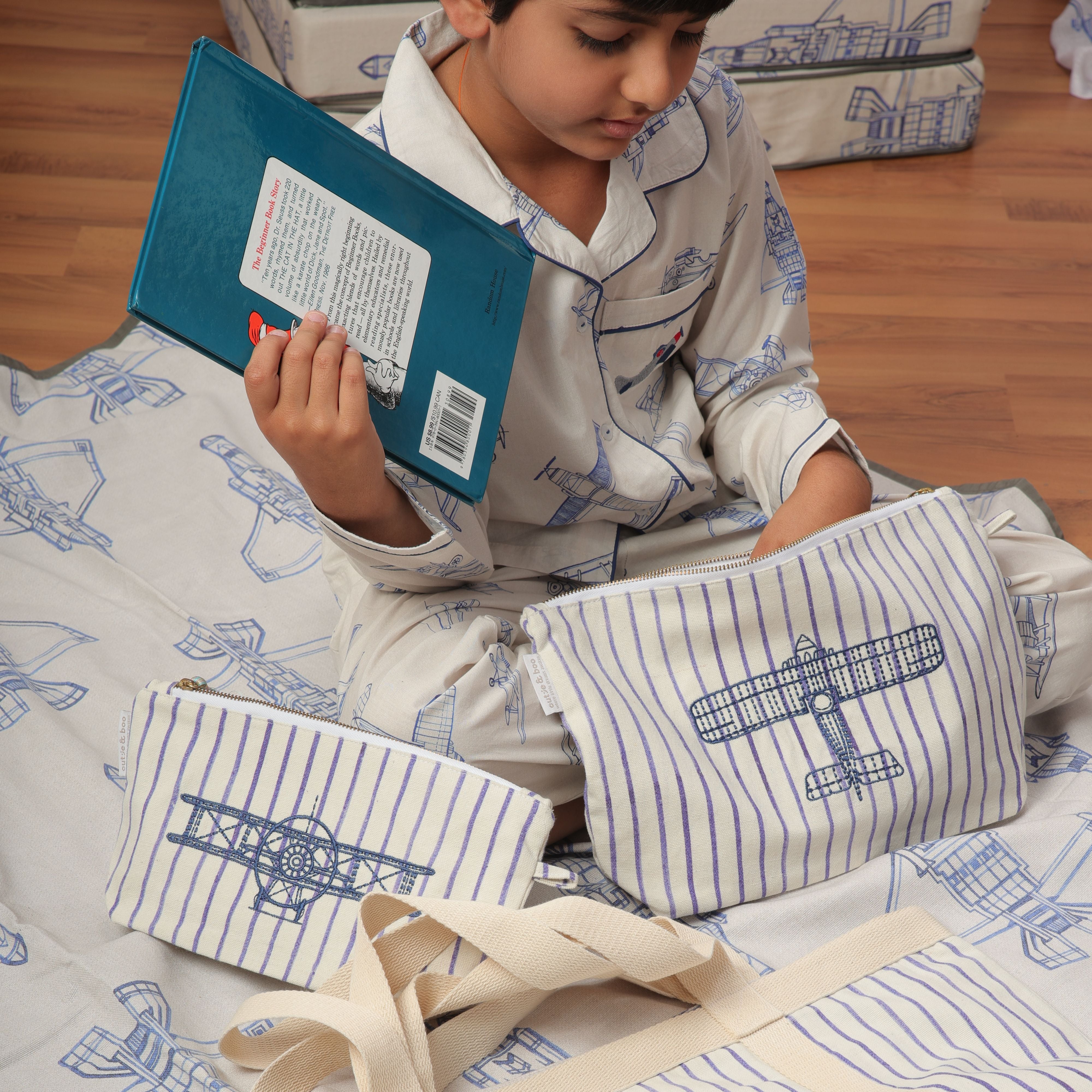 Fly Away With Me Pouches (Set of 2)