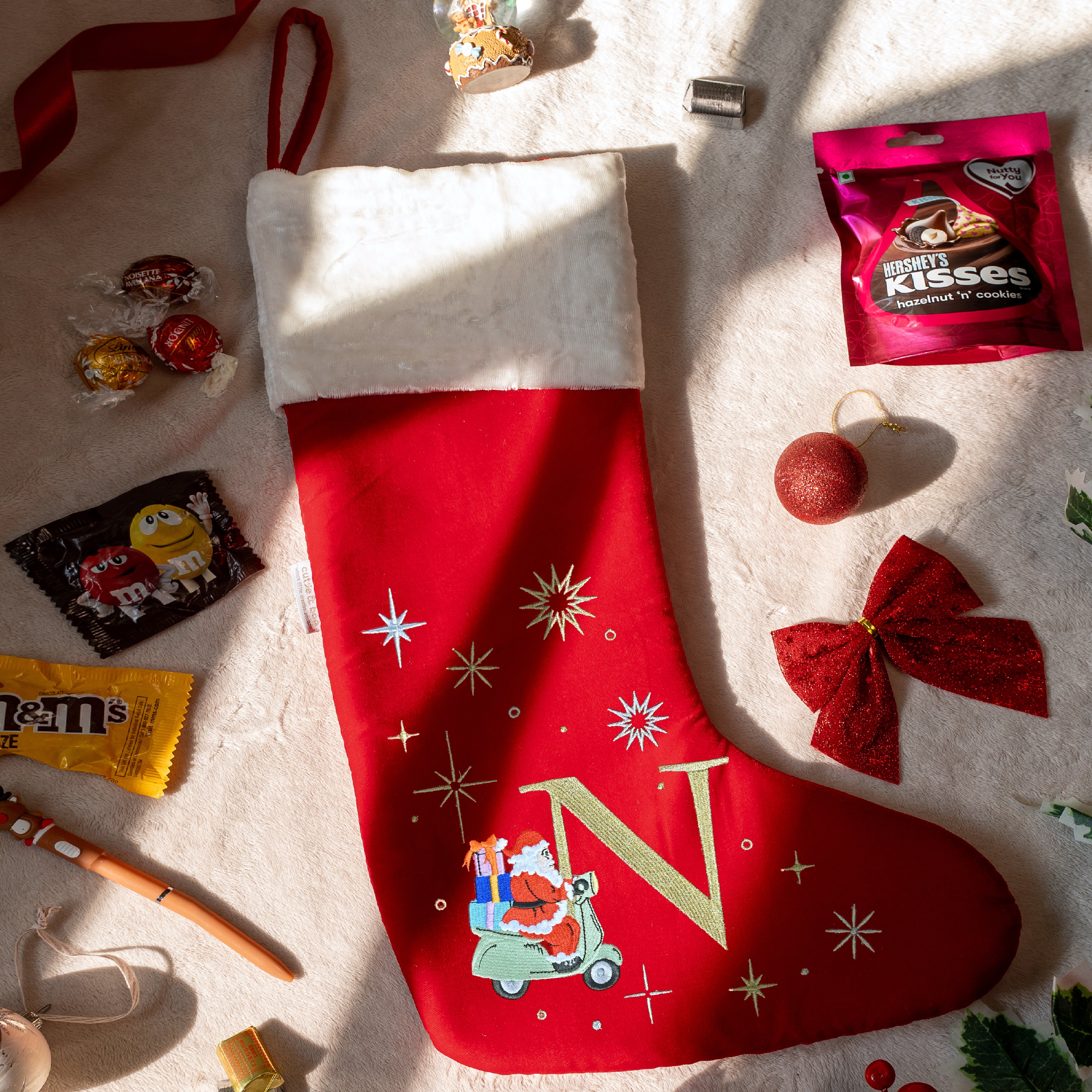 Once Upon A Winter Alphabet Stockings