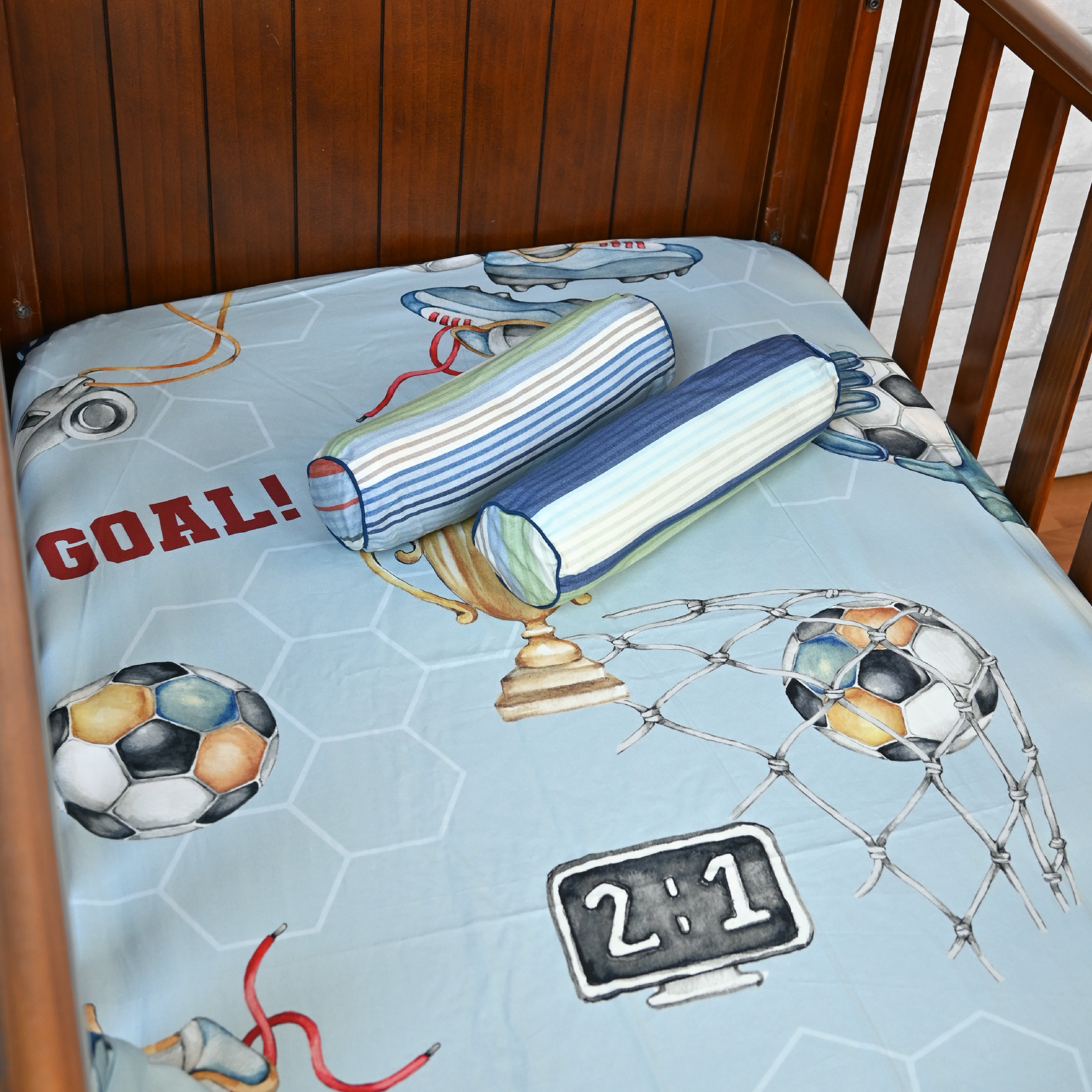 The Game Plan - Crib Set of 4