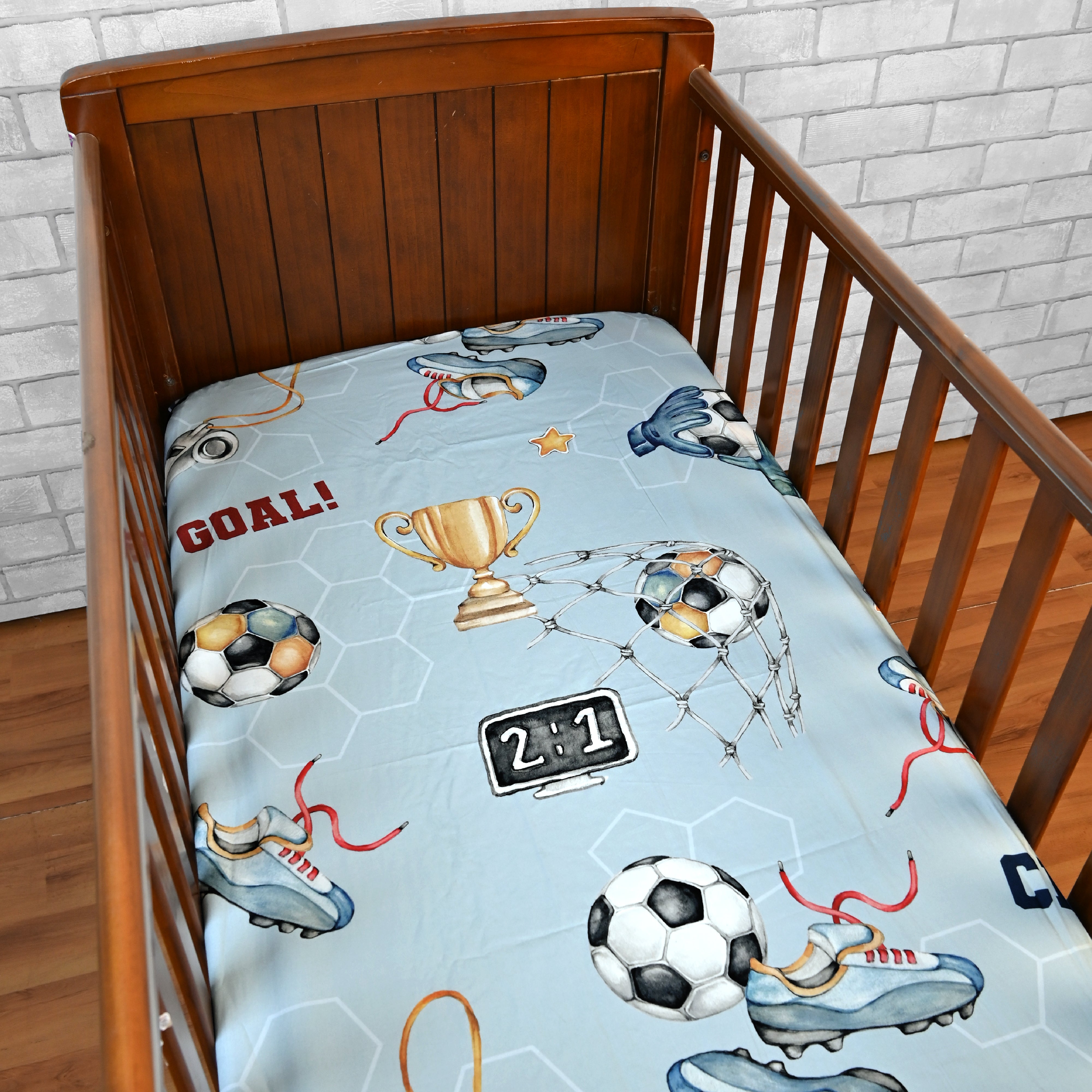 The Game Plan - Crib Set of 4