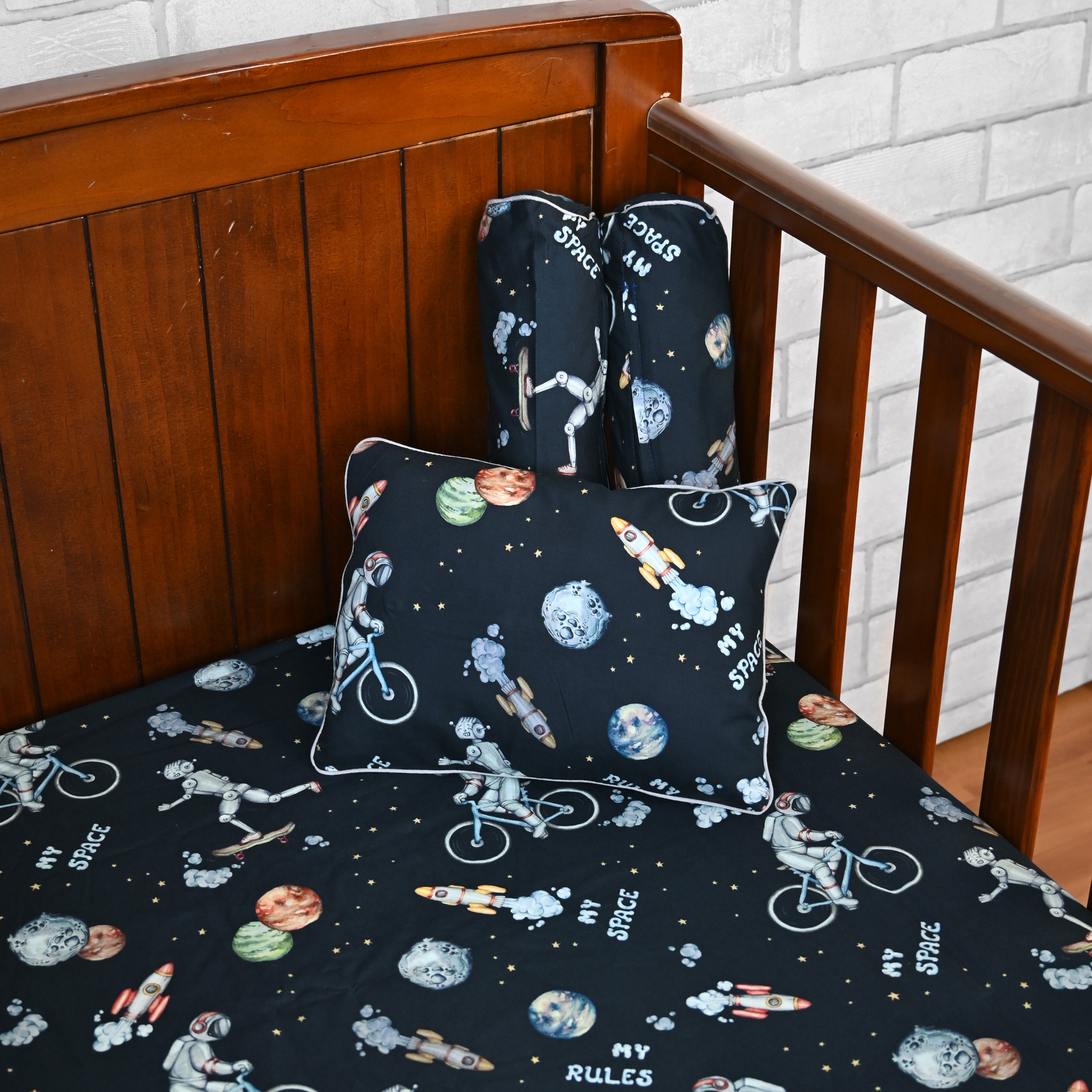 To The Moon And Back - Crib Set of 3