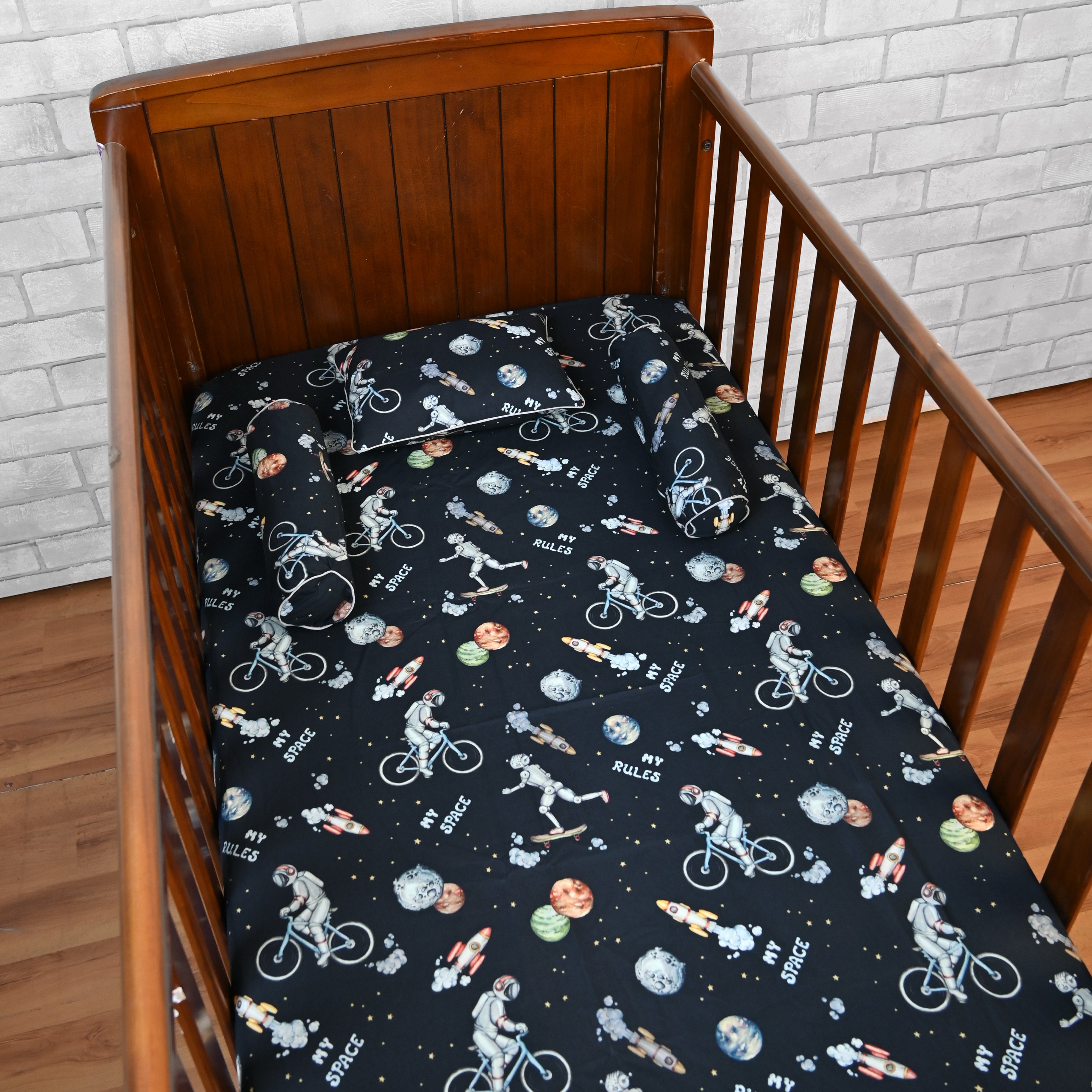 To The Moon And Back - Crib Set of 4