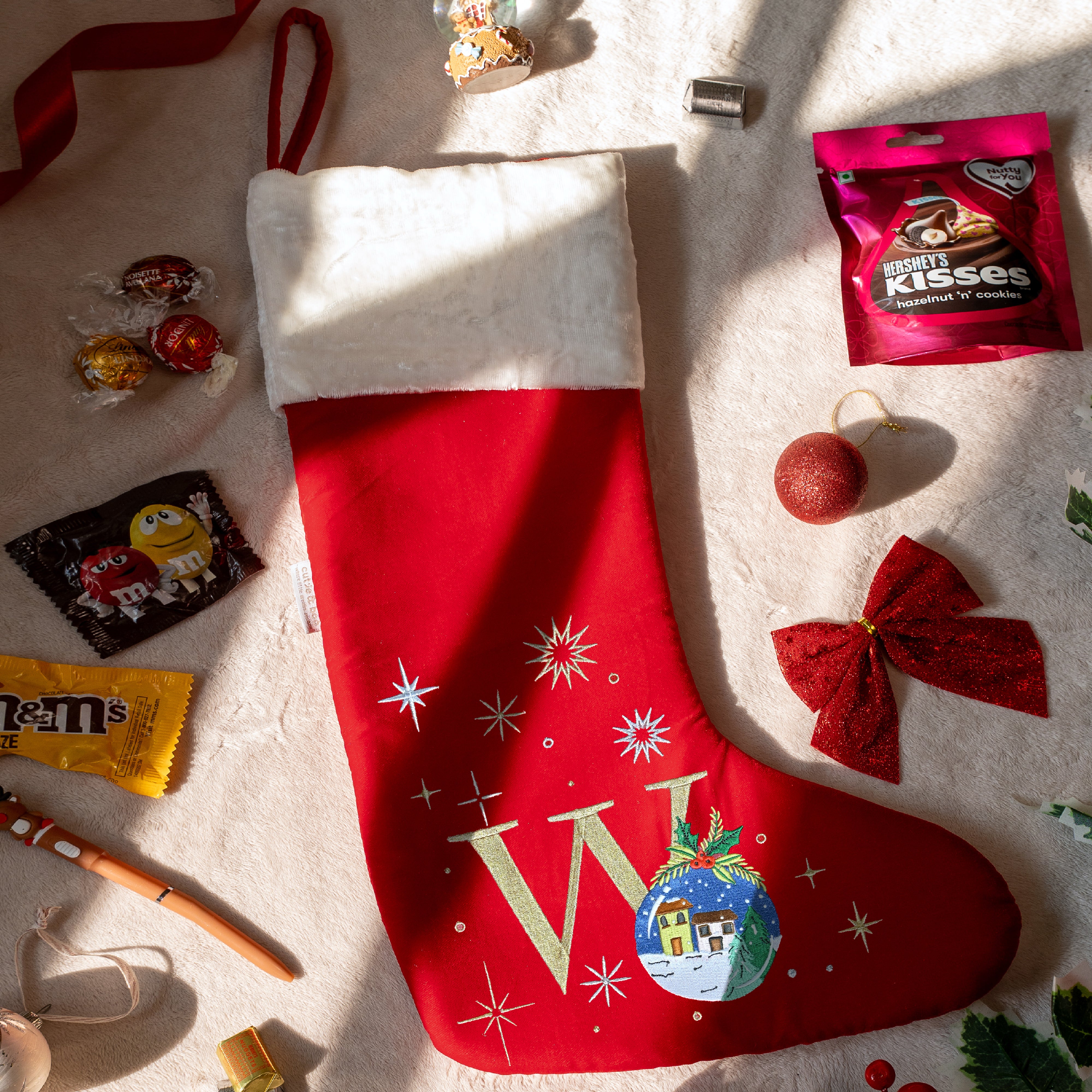 Once Upon A Winter Alphabet Stockings