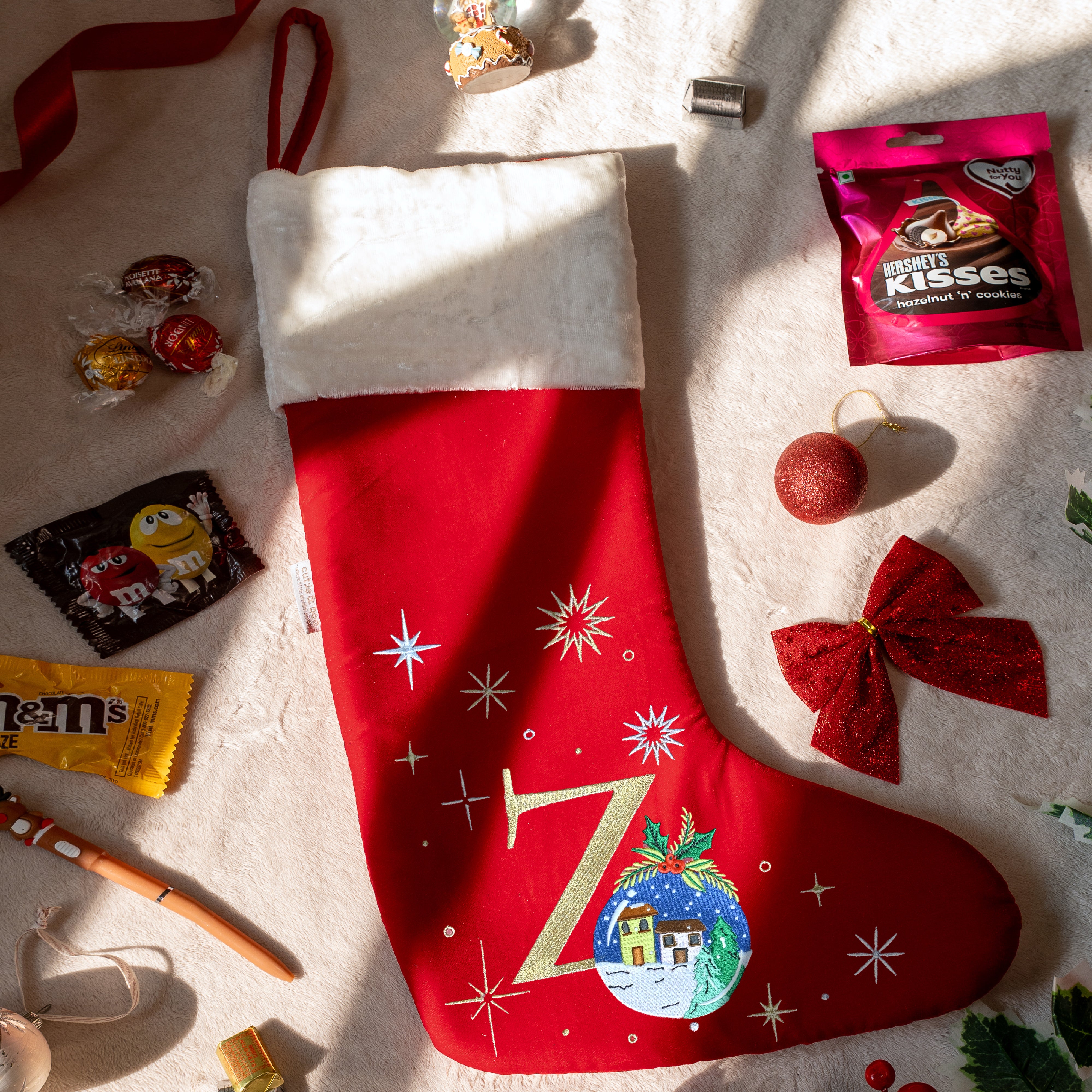 Once Upon A Winter Alphabet Stockings